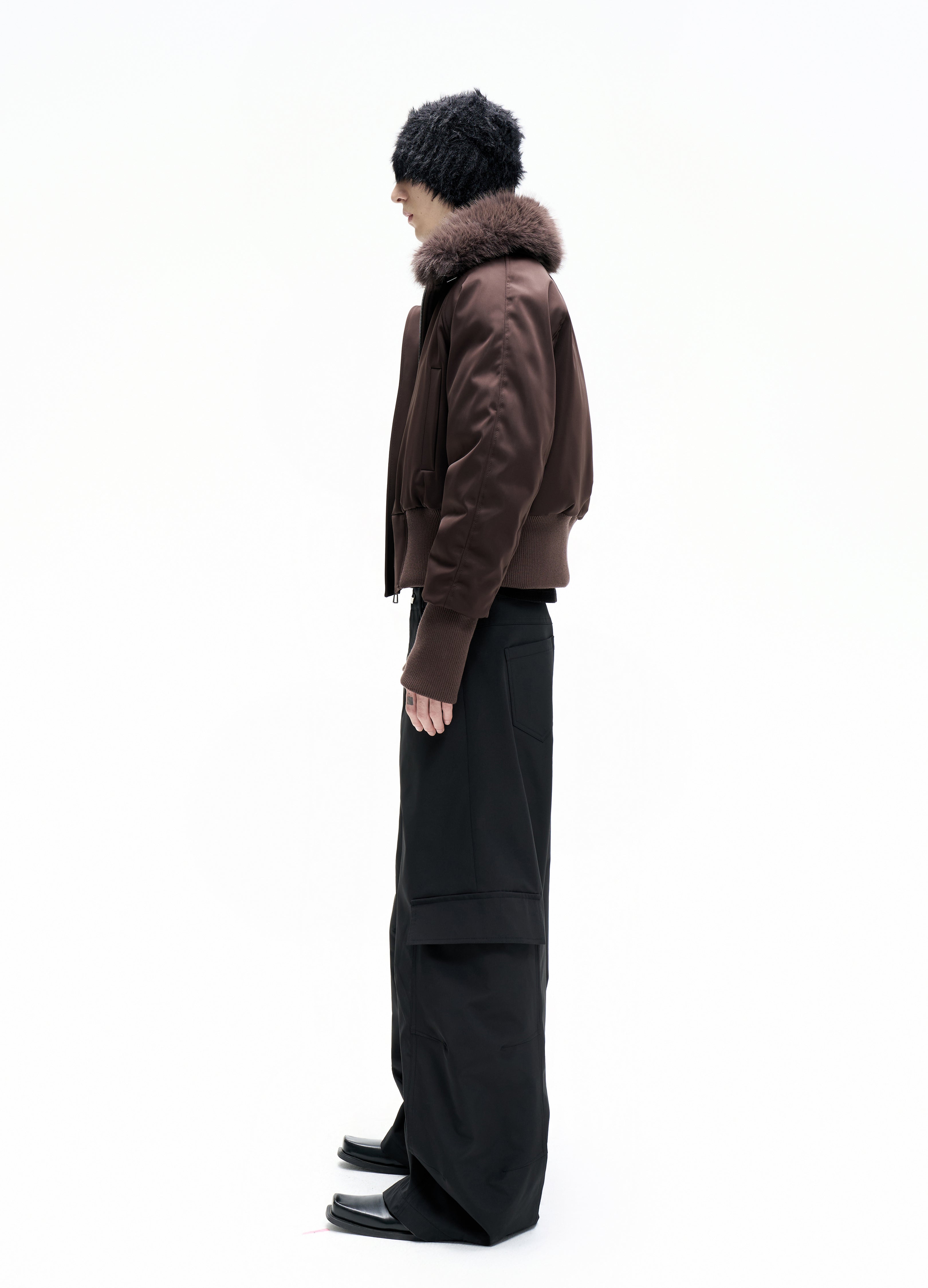 25FW FUR HOODED PARKA JACKET