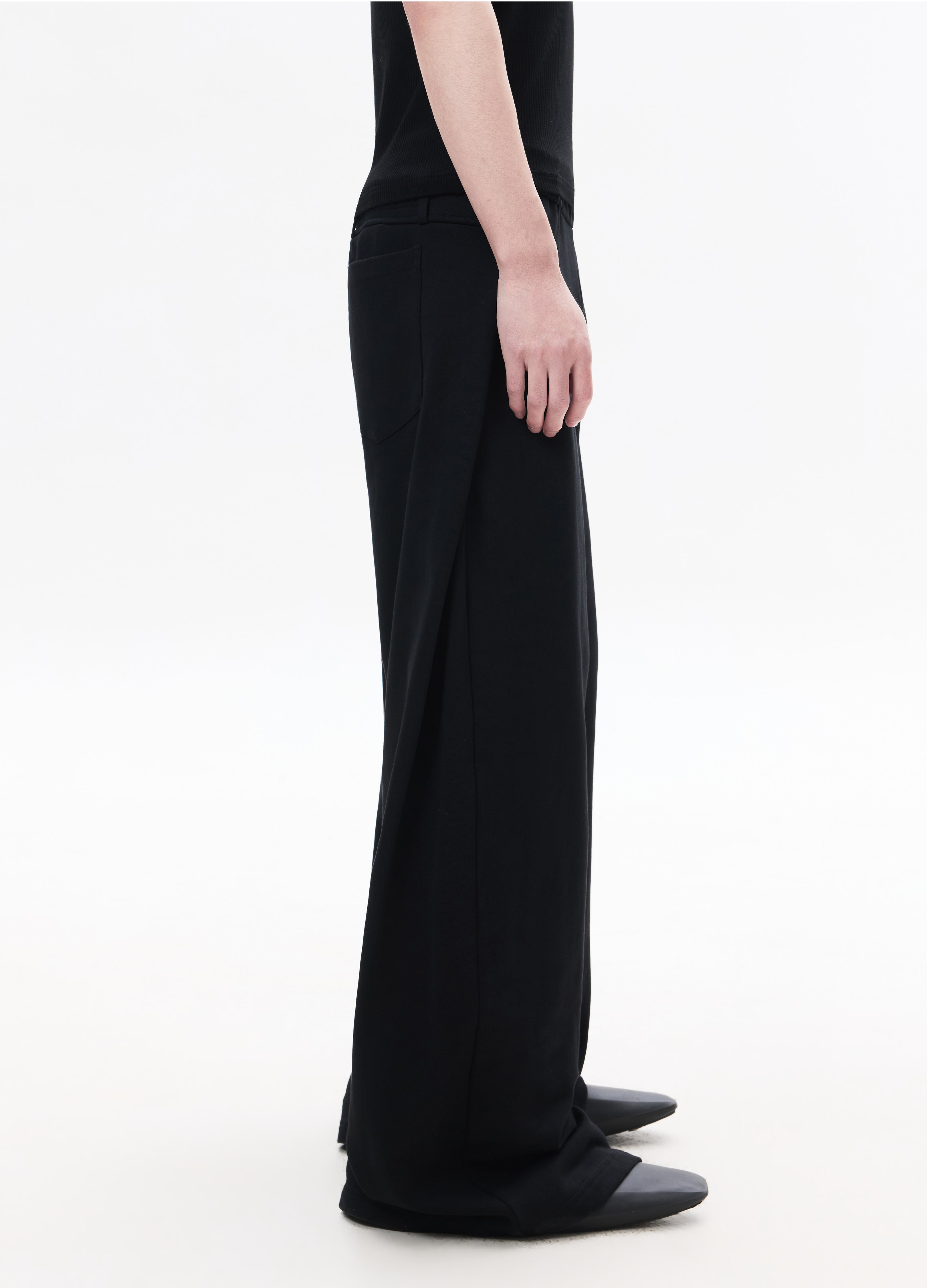 25FW BANANENSCHNITT WEITE HOSEN