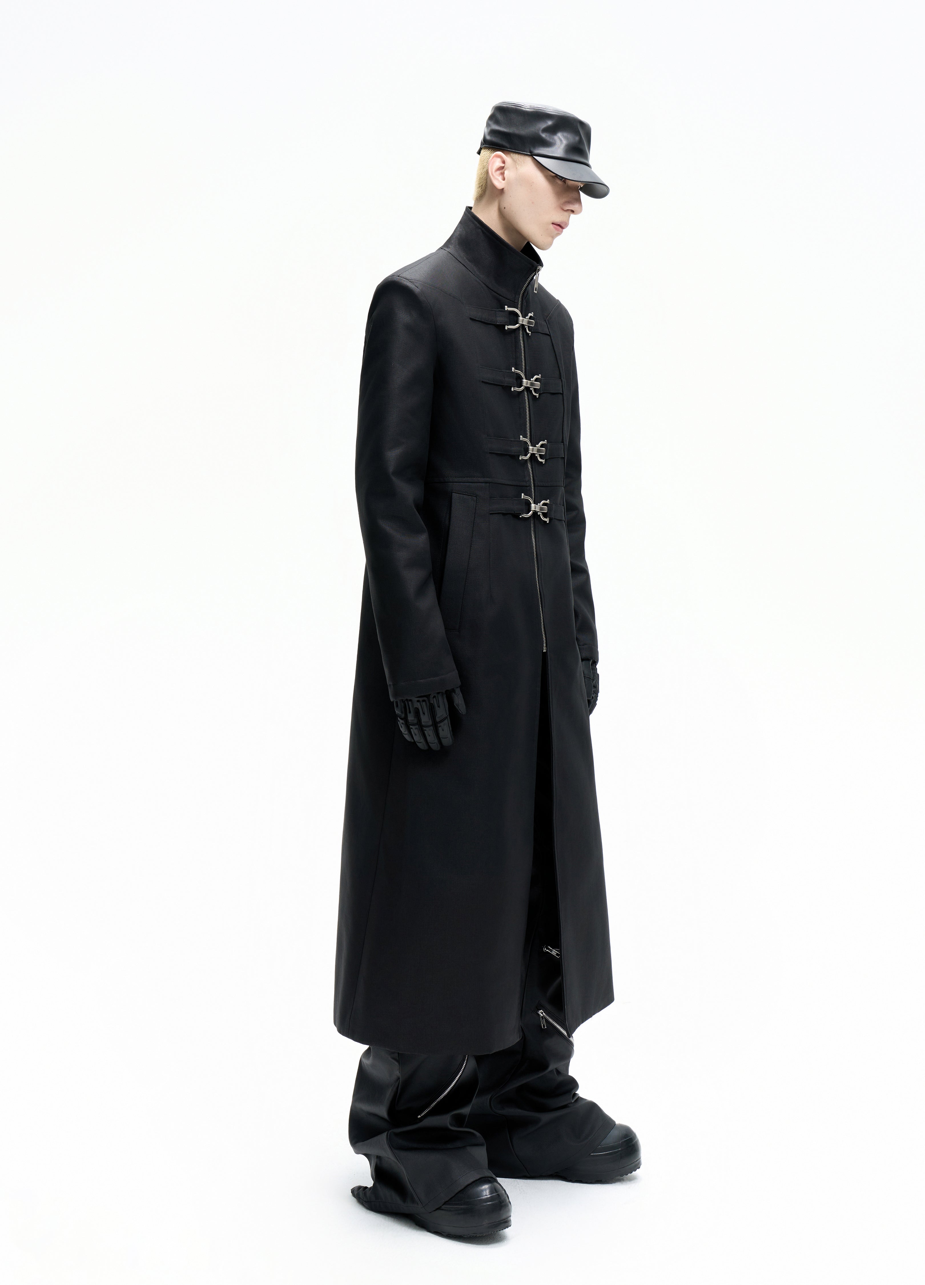 25FW FUR-LINED HIGH NECK COAT