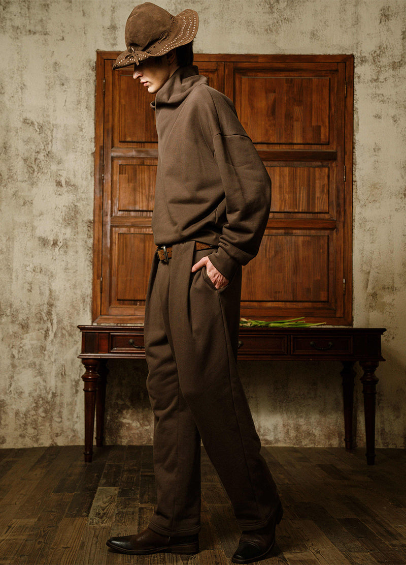 BOND HIGH-NECK HOODIE