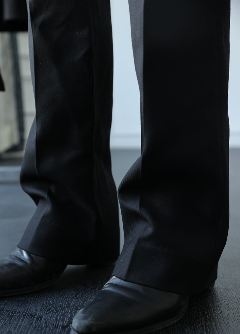 WOOL SKINNY TROUSERS