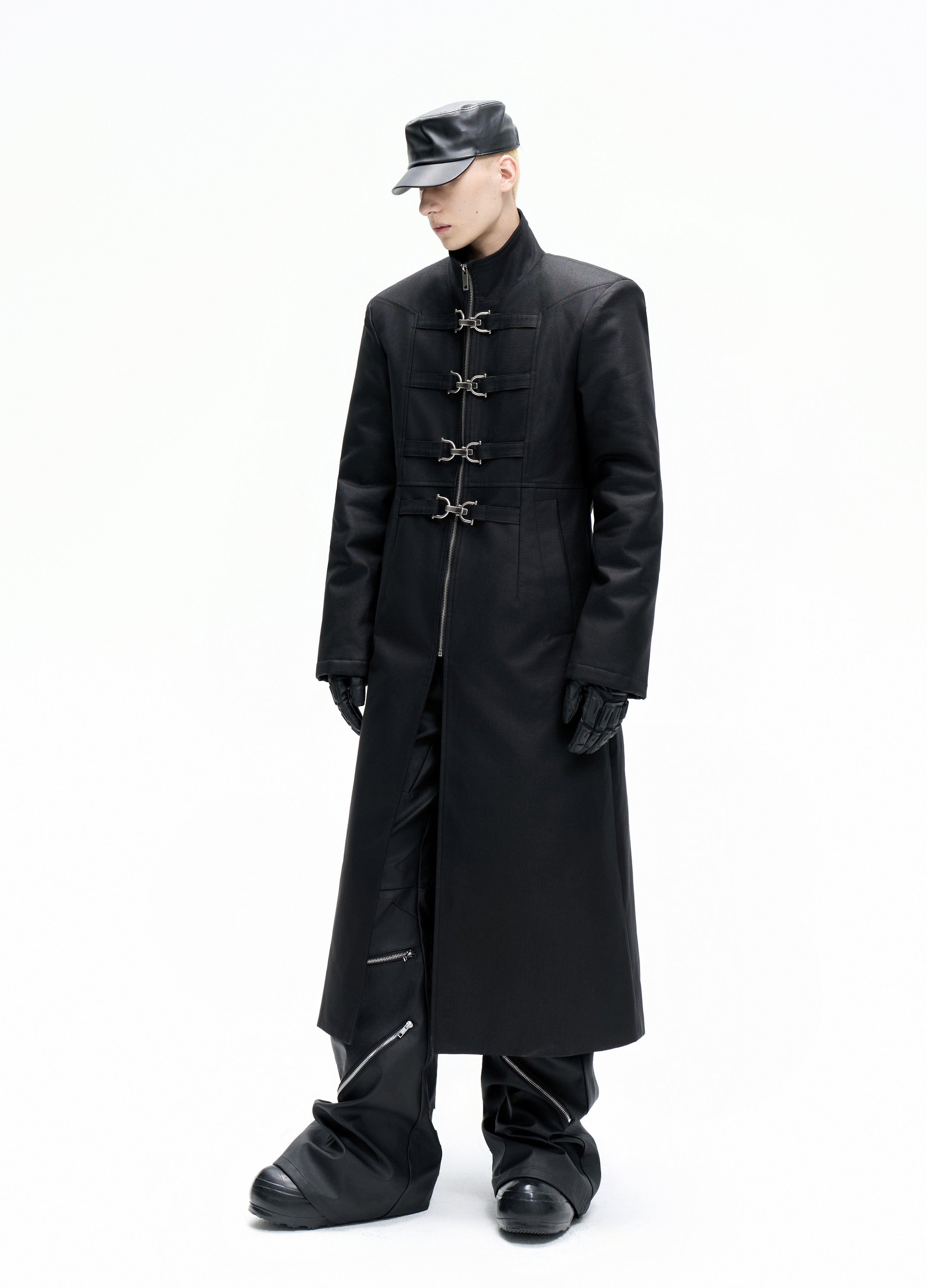 25FW FUR-LINED HIGH NECK COAT