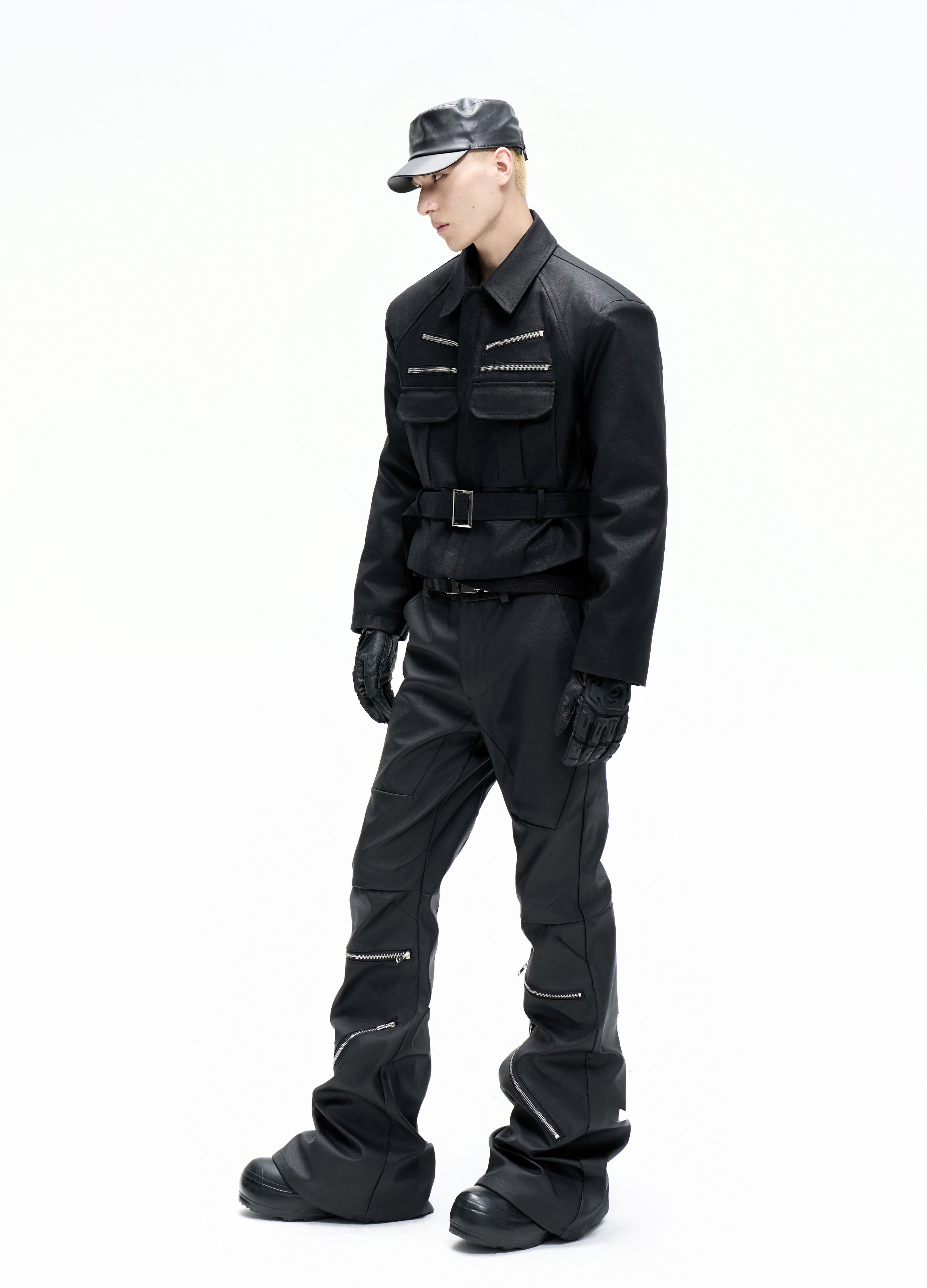 25FW TIE-WAIST FUR PARKA