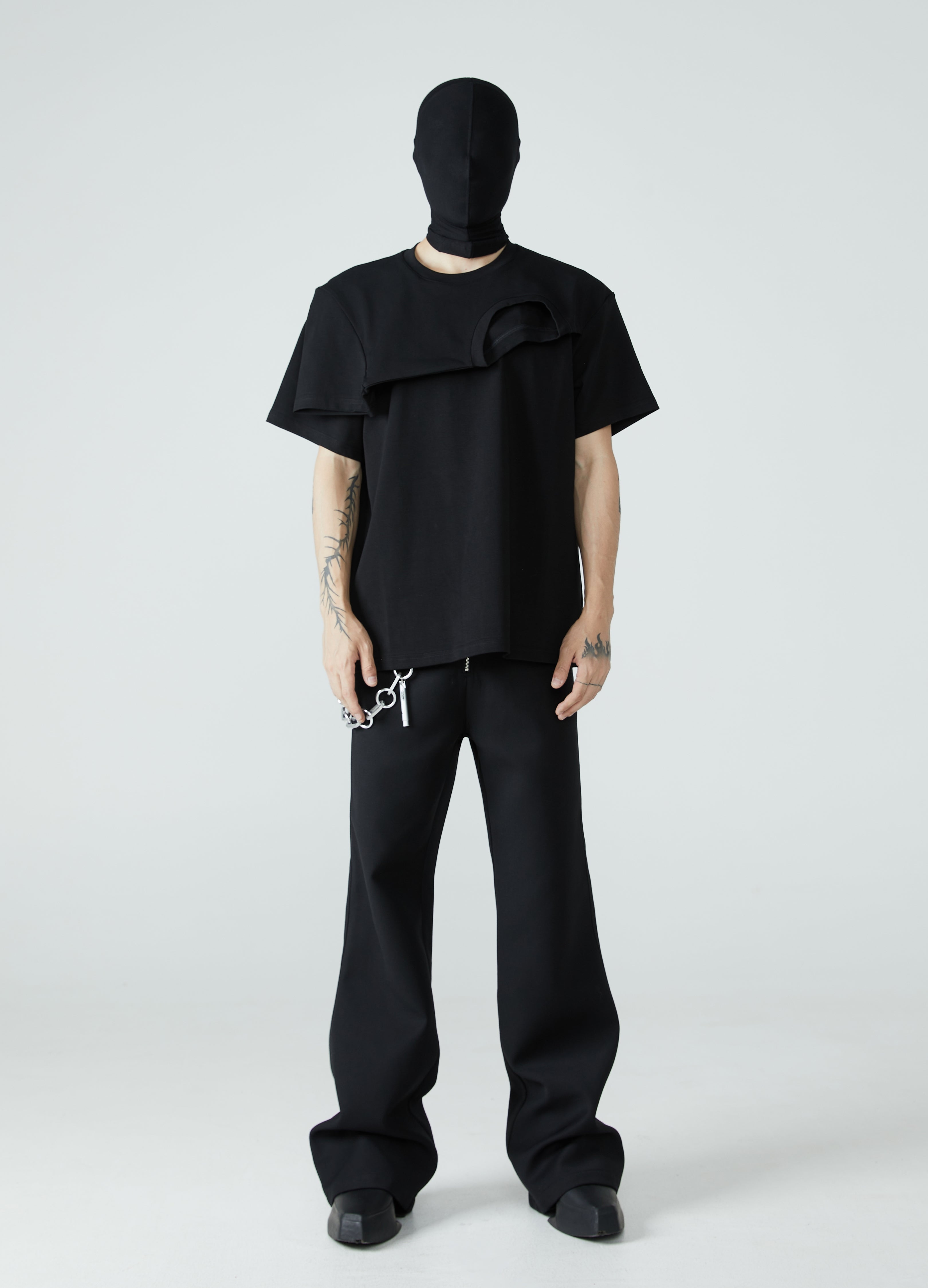 23FW Faux-Layered Typographic Tee