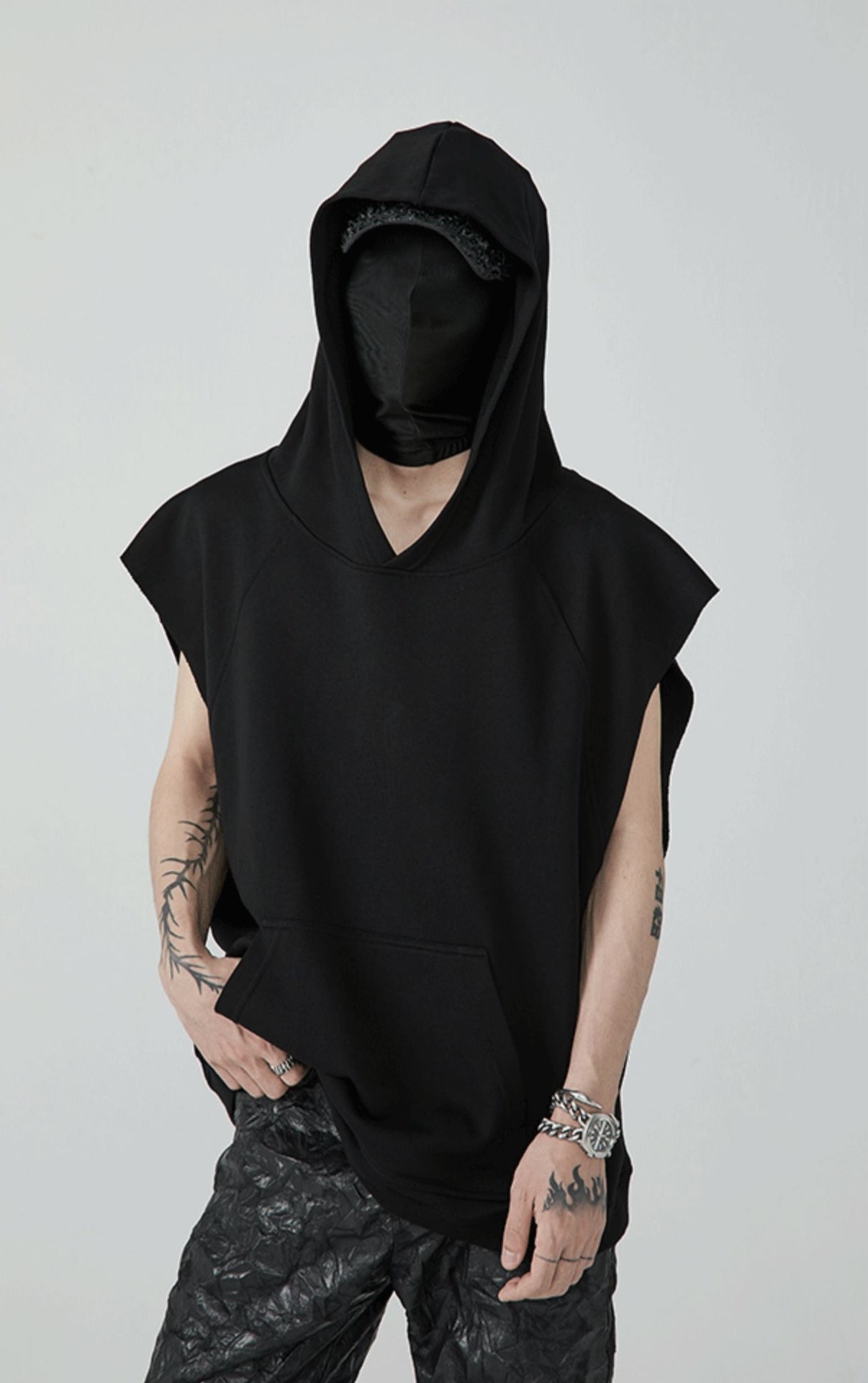 Gilet con cappuccio Ebon Empress 21FW