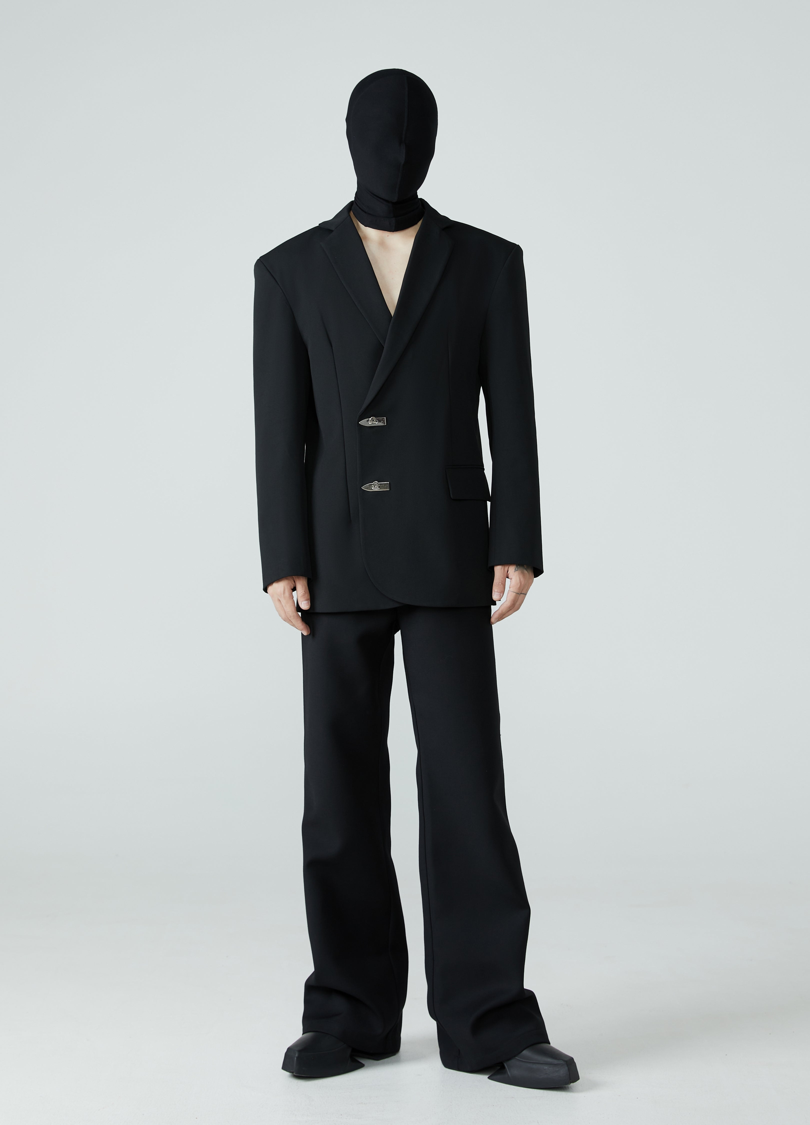 Giacca da abito slim fit con spalle strutturate 23FW