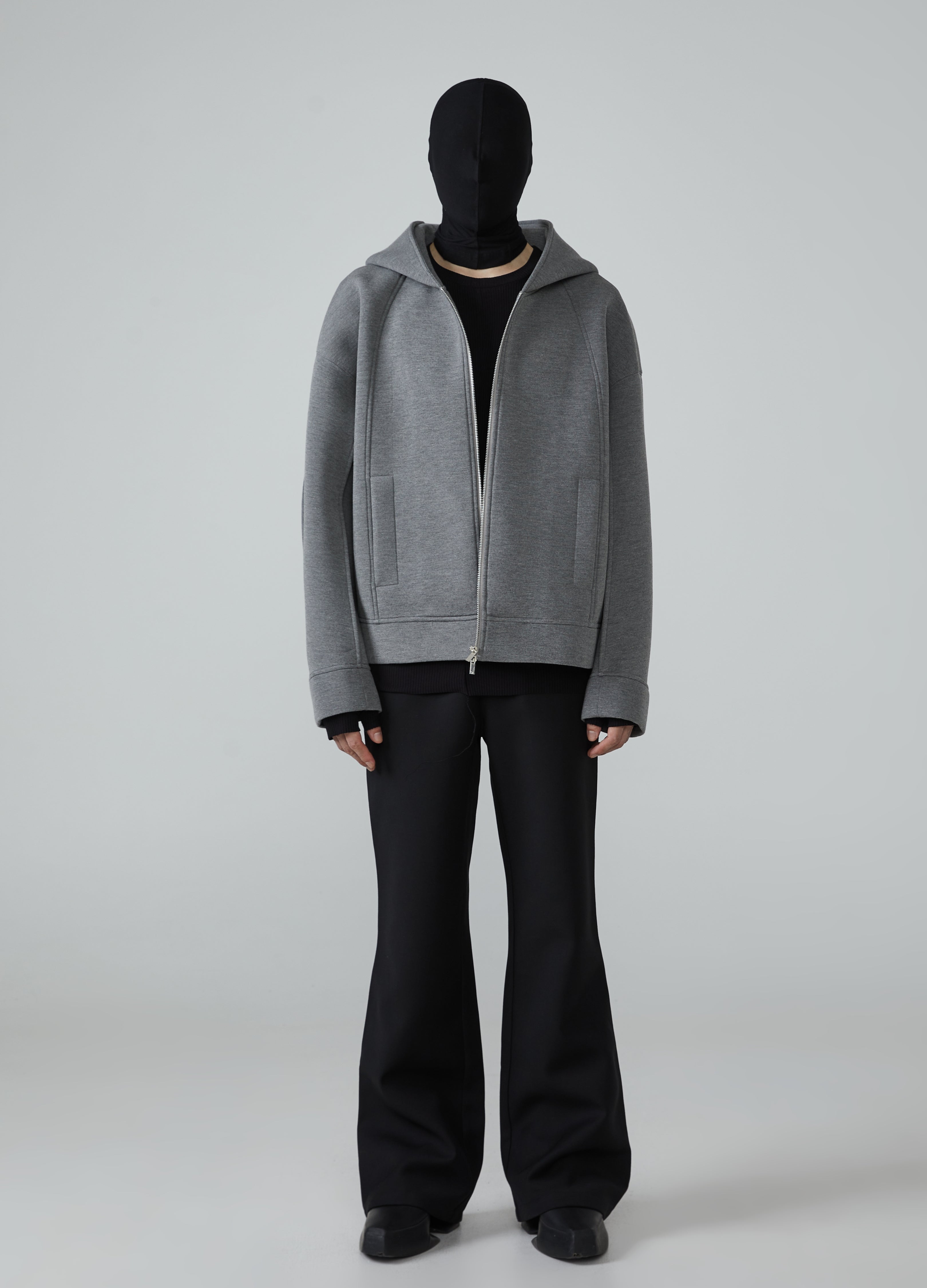 Felpa con cappuccio cardigan Nebula Drift 23FW