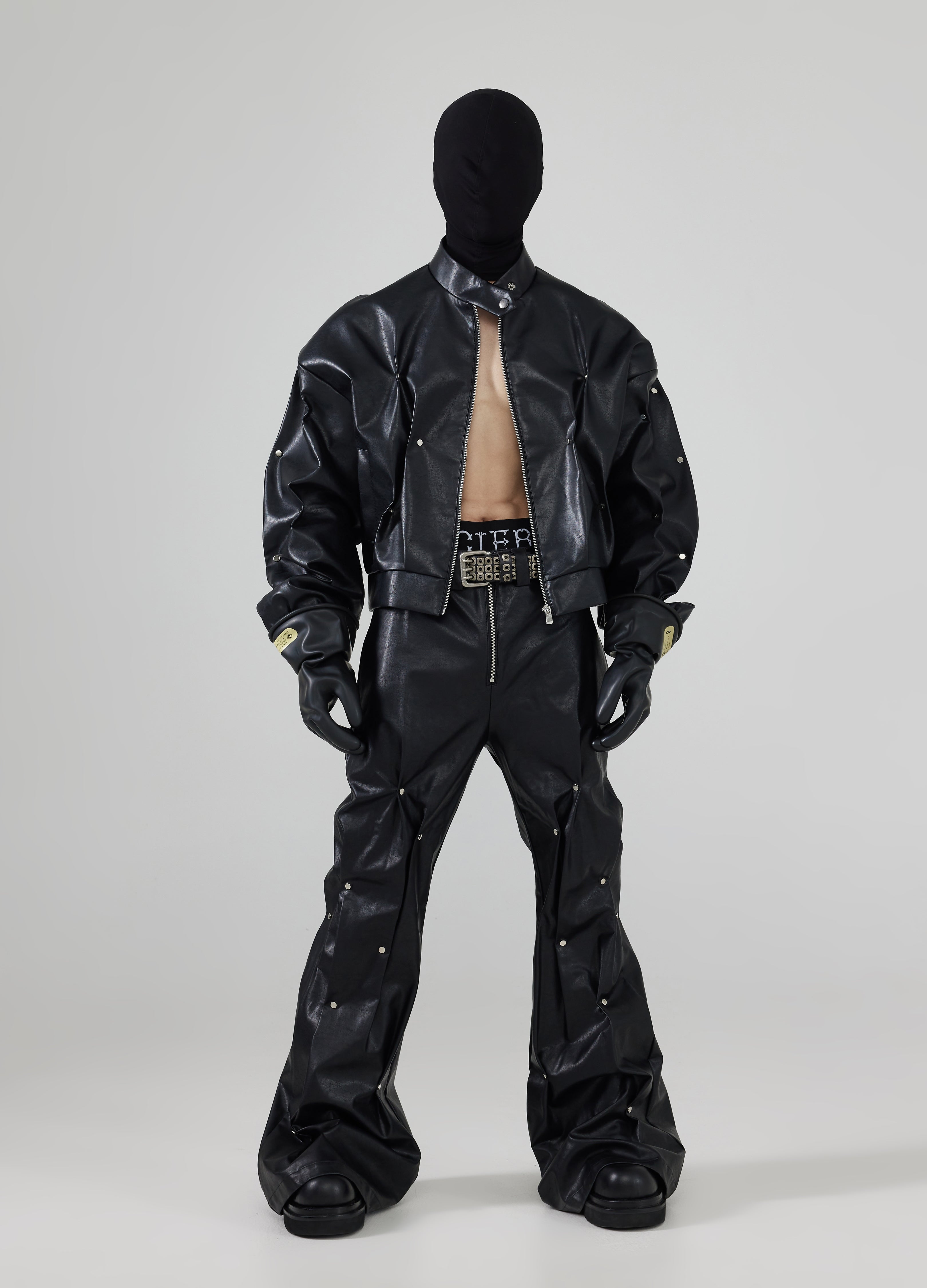 Giacca corta con borchie 24FW