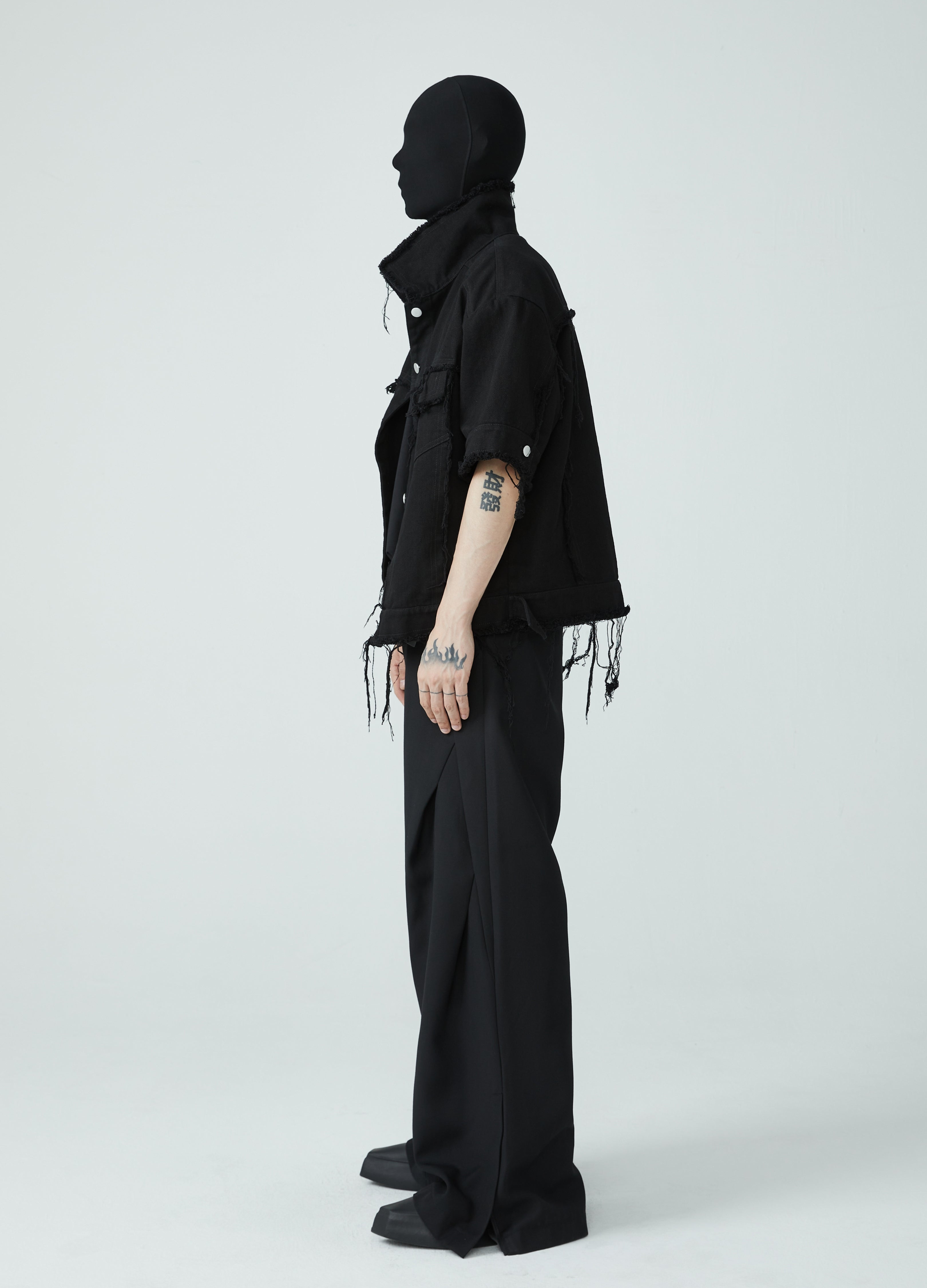 Pantaloni a gamba larga Guochao 23SS