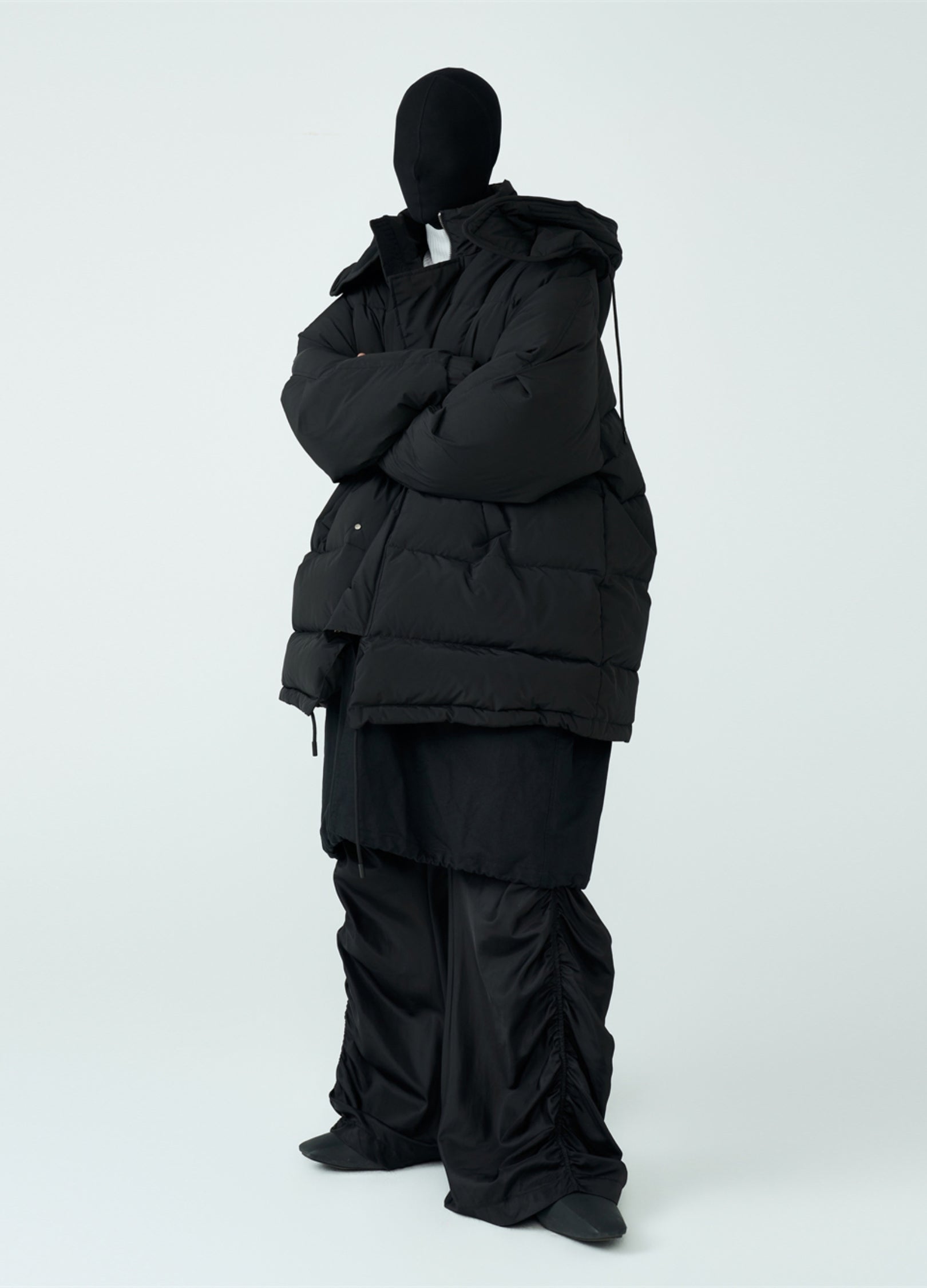 Piumino con cappuccio staccabile 22FW