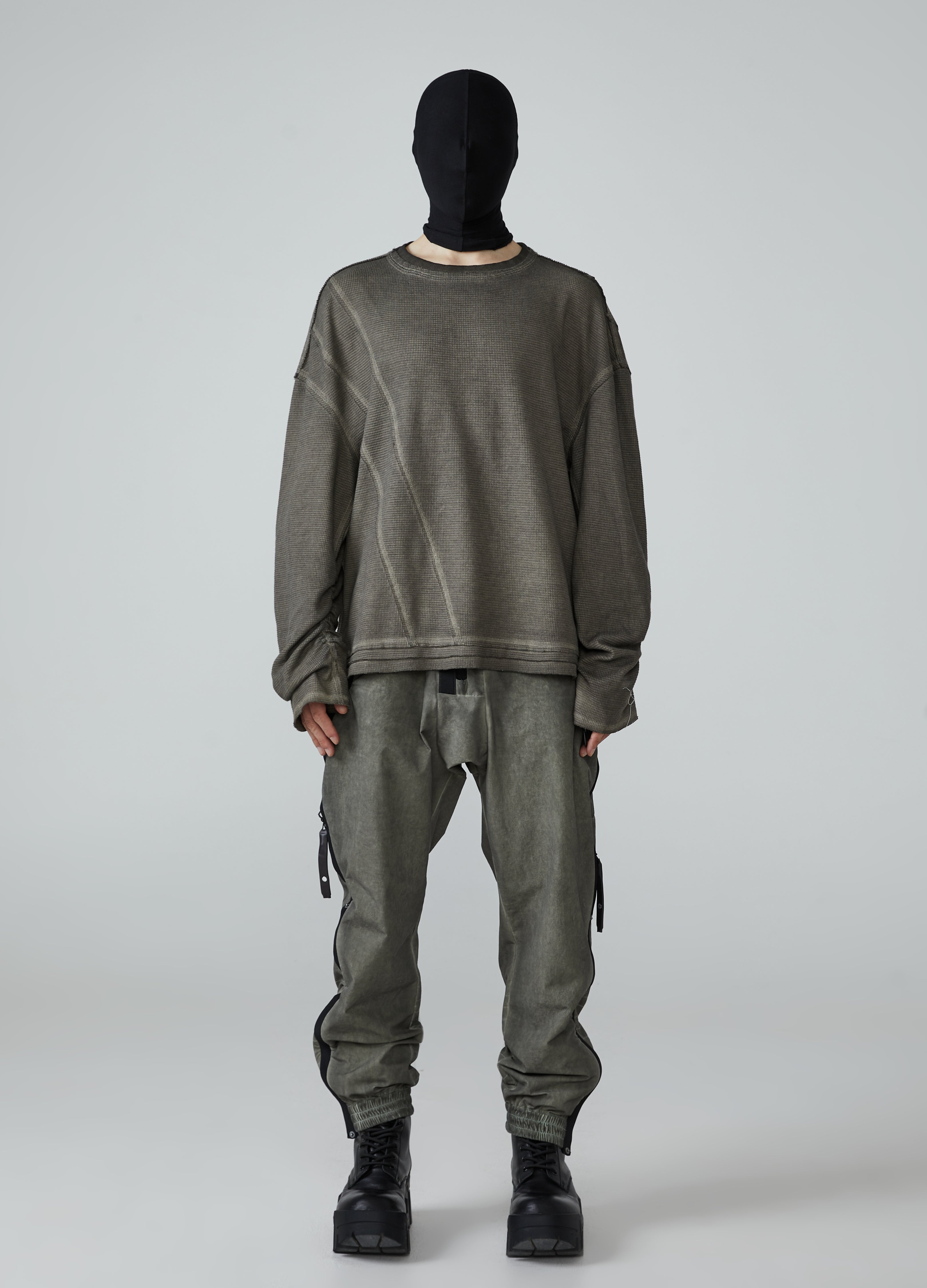 Felpa corta e ampia Wasteland