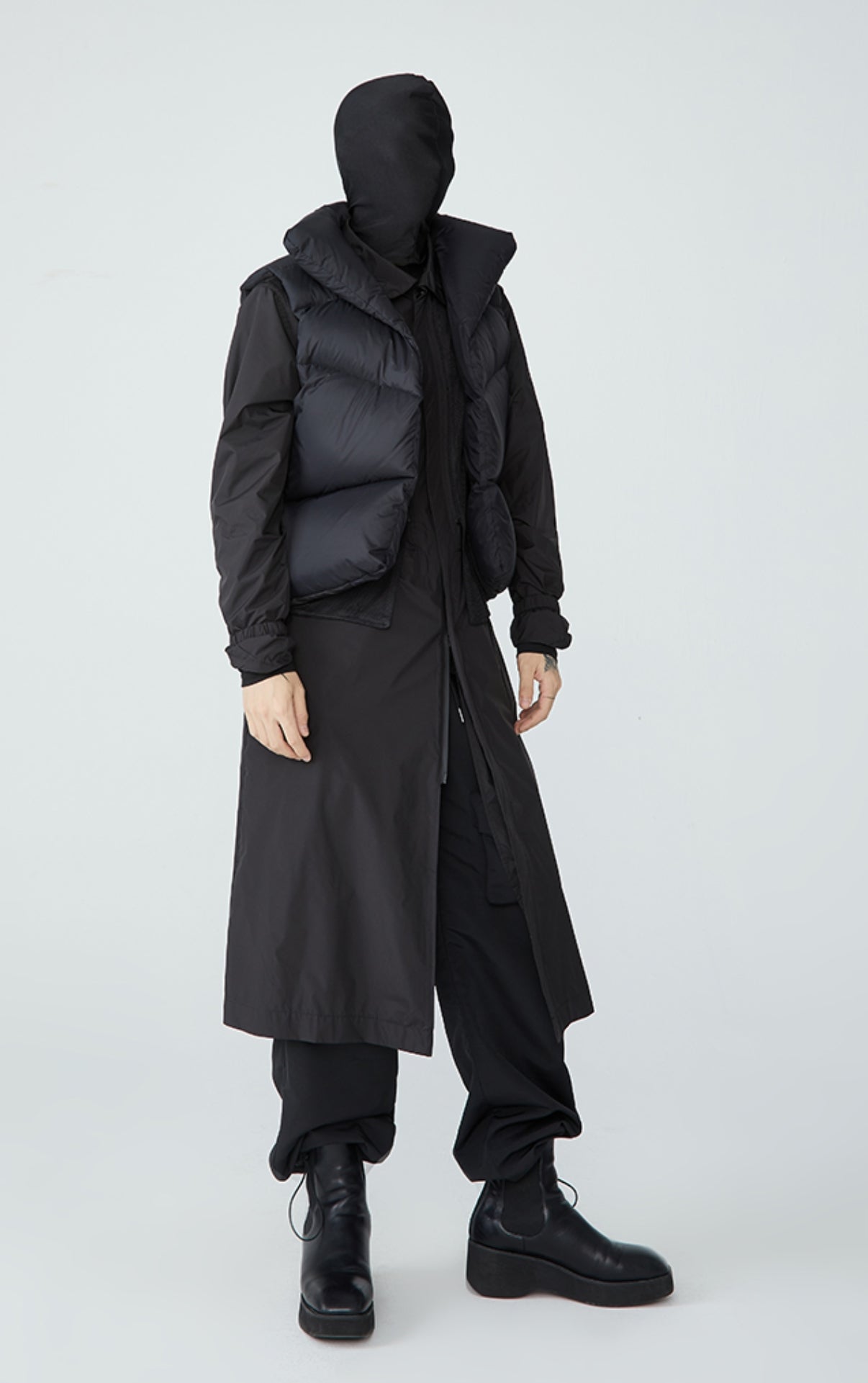Parka e gilet Obsidian Overlord 21FW