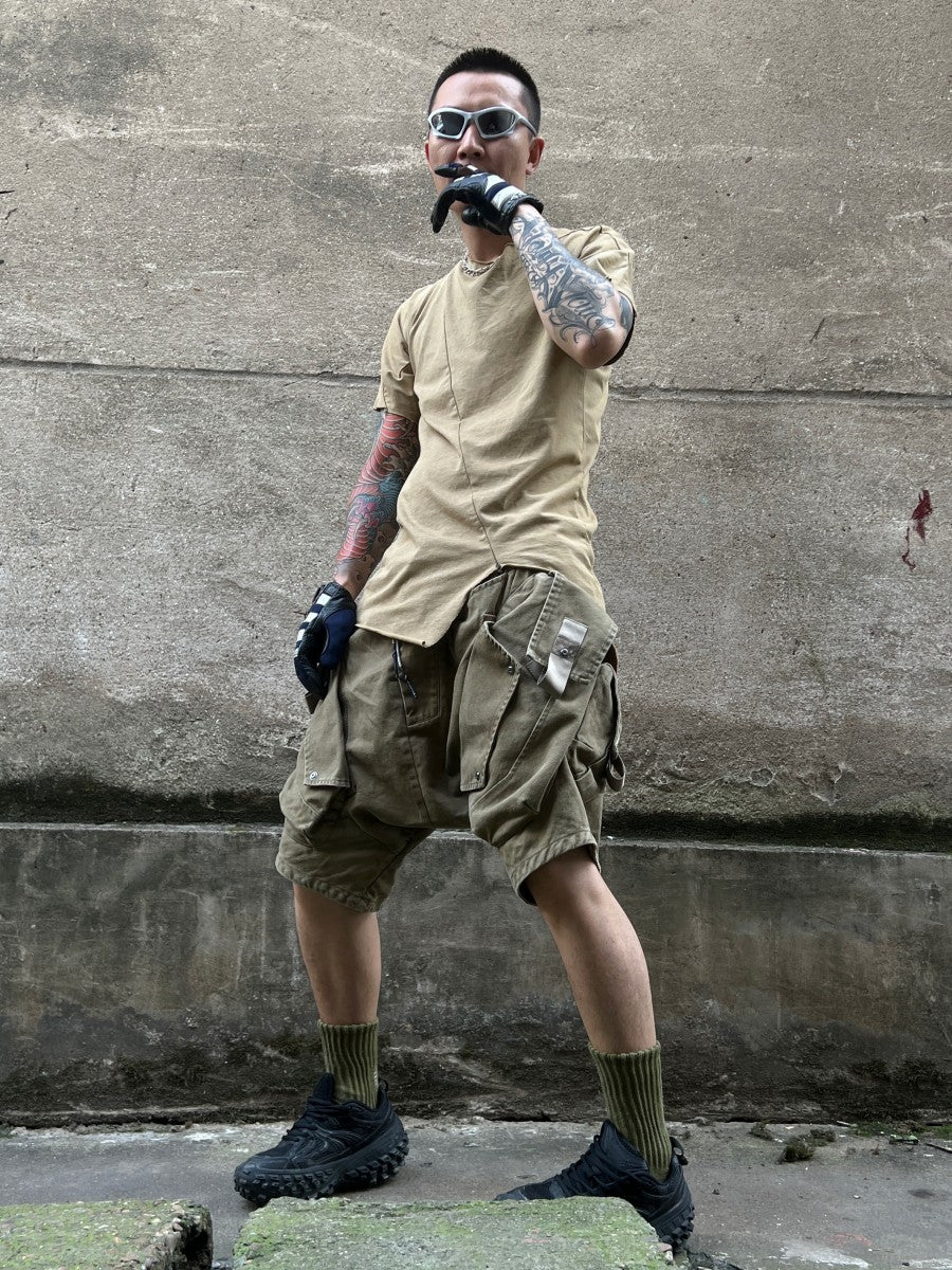 PANTALONCINI CARGO DRKLEI WASTELAND TECH