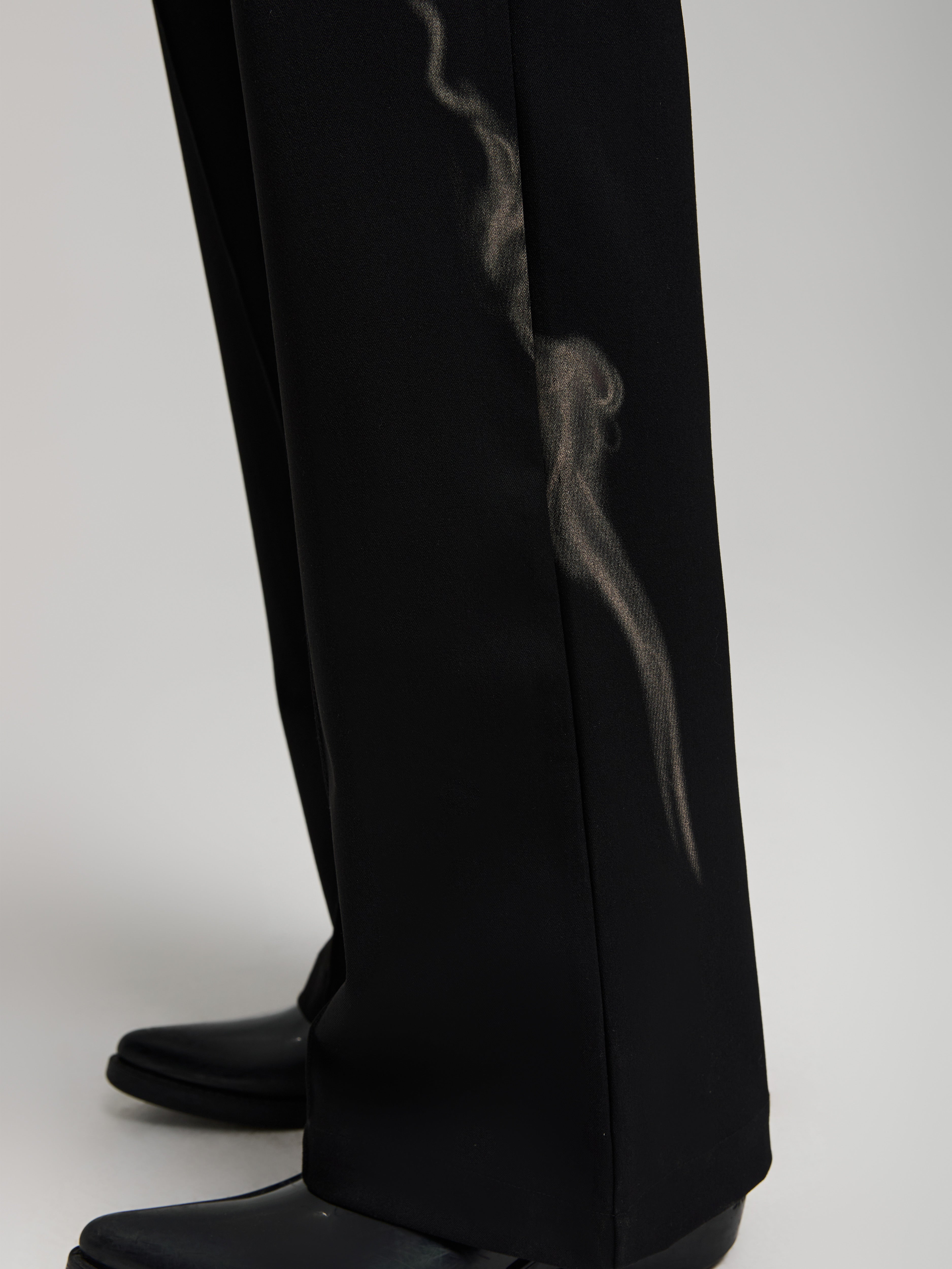 Pantaloni di lana "TABACCO" 24AW