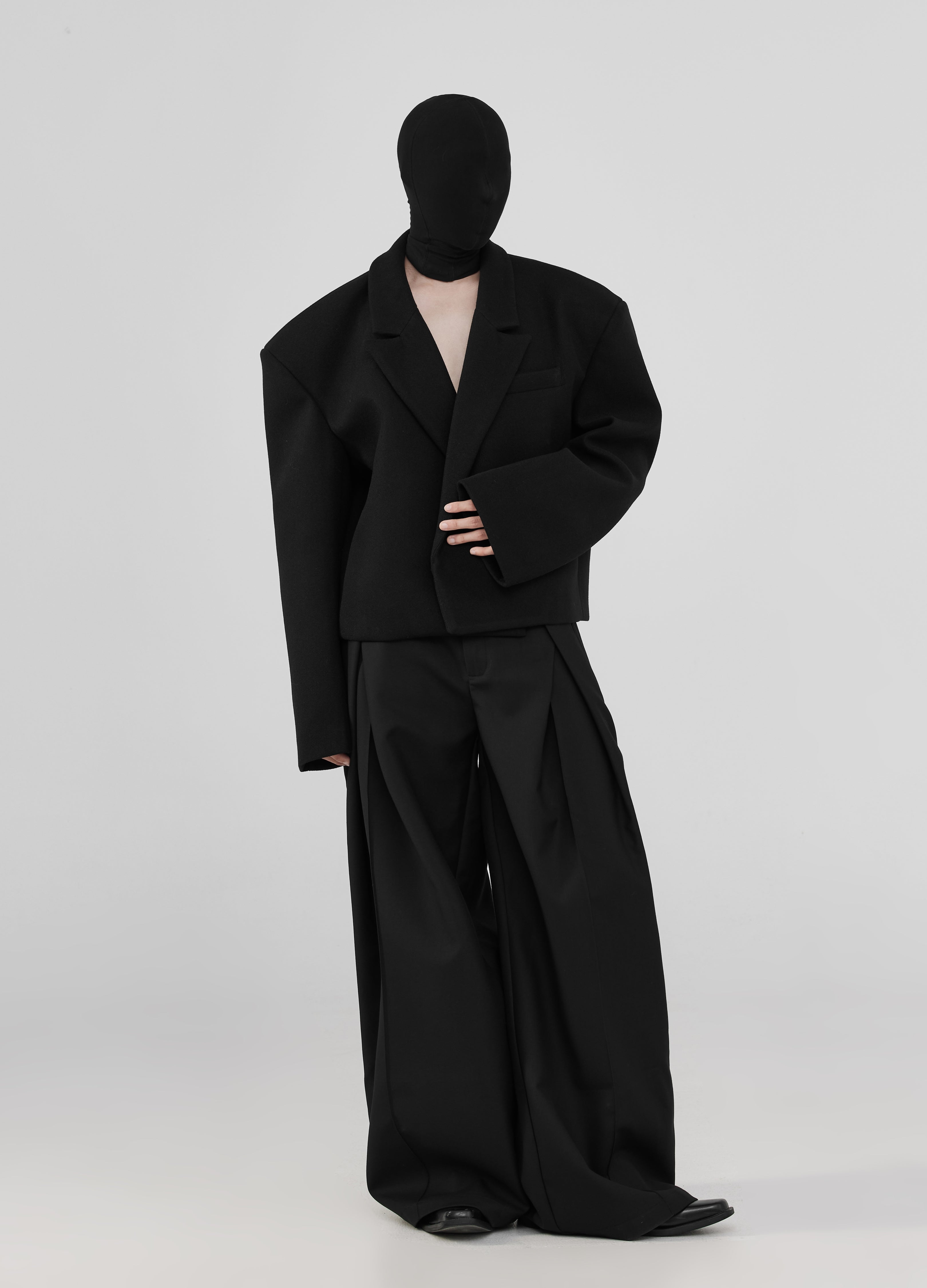 24FW 3D Pleated Pants