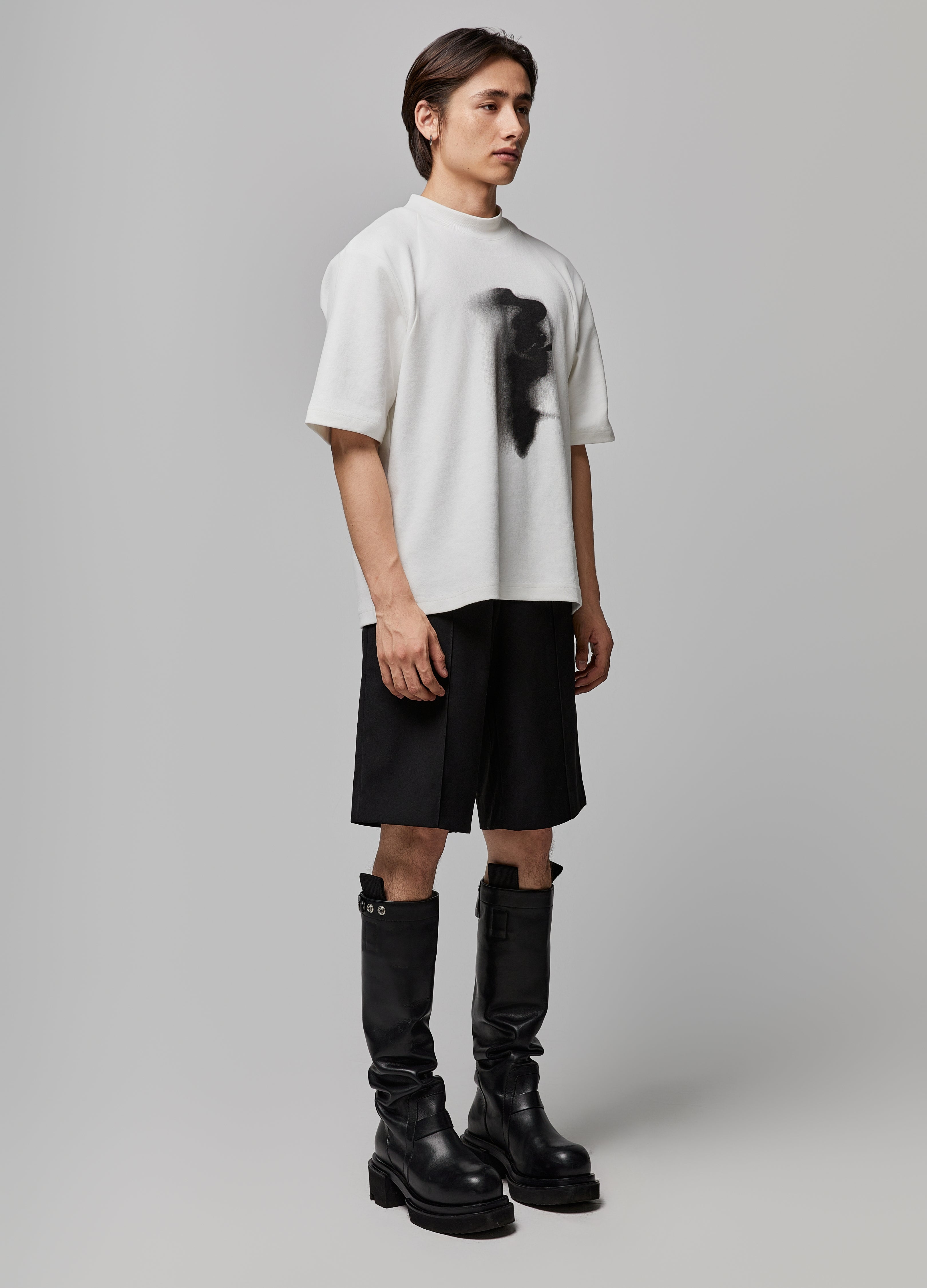 Pantaloncini da abito a trapezio 24SS