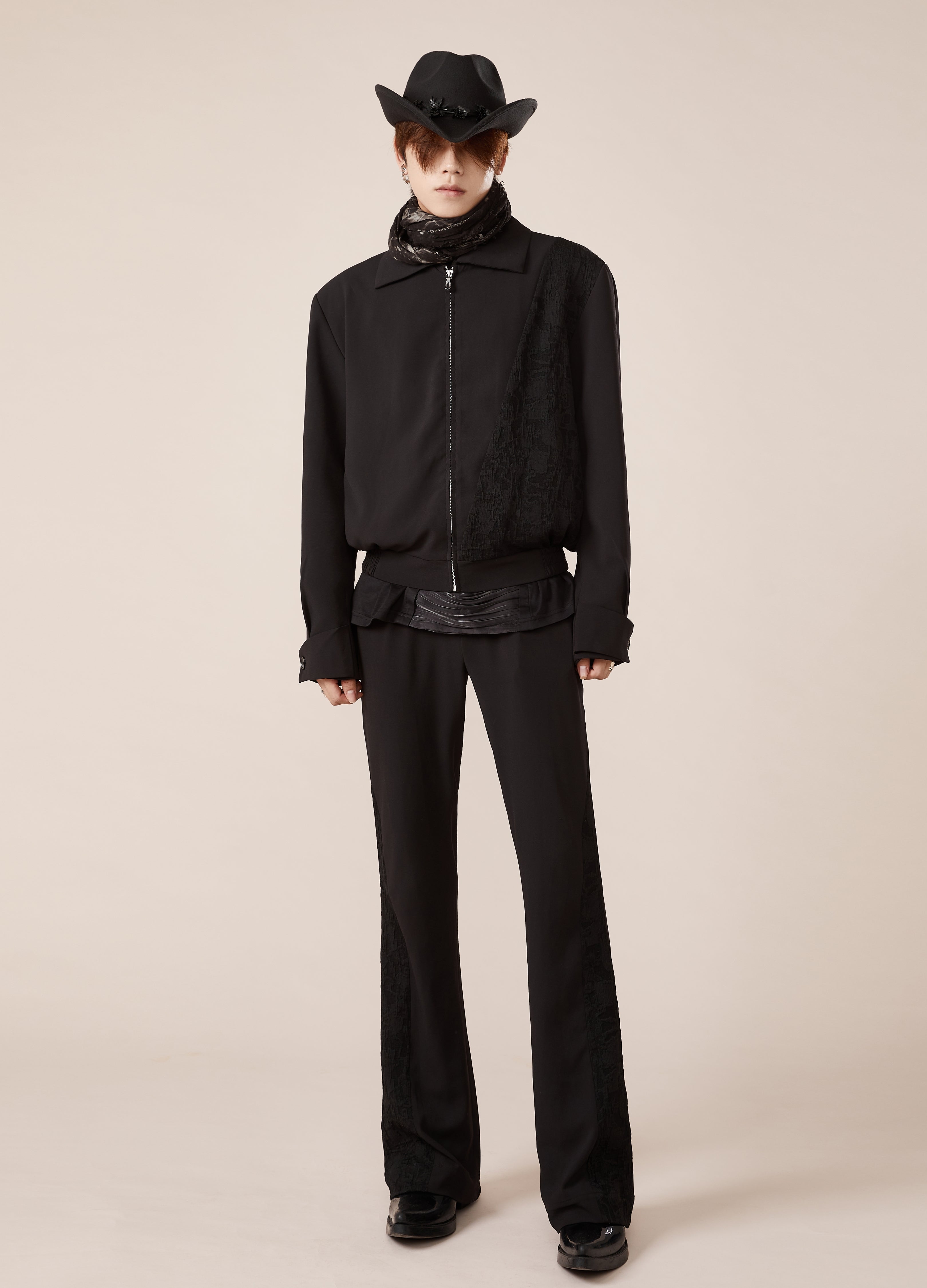 Pantaloni a zampa DP PARADIS 23AW ACETIC