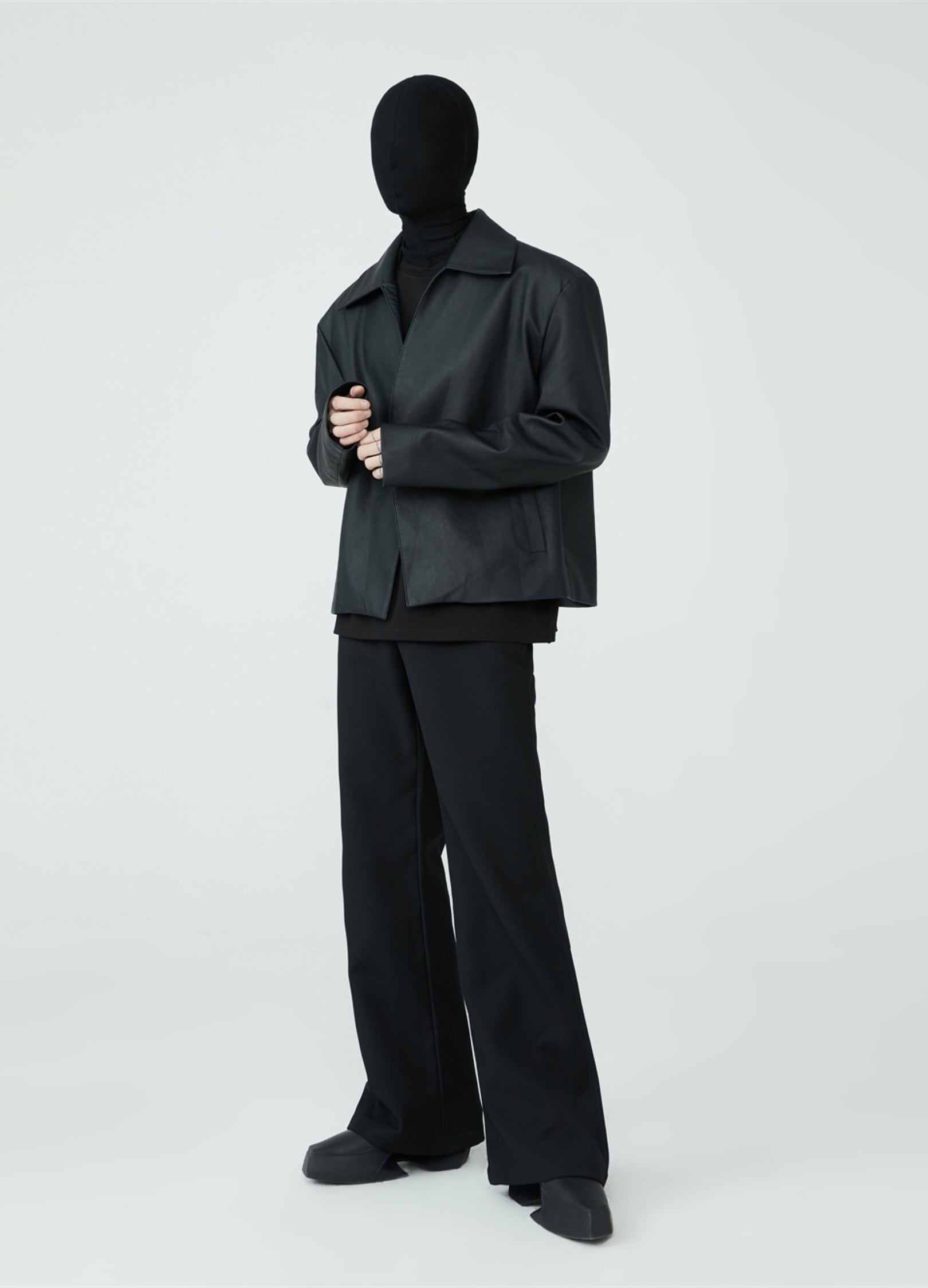 Pantaloni minimalisti 23SS Noir