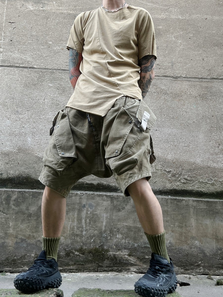 PANTALONCINI CARGO DRKLEI WASTELAND TECH