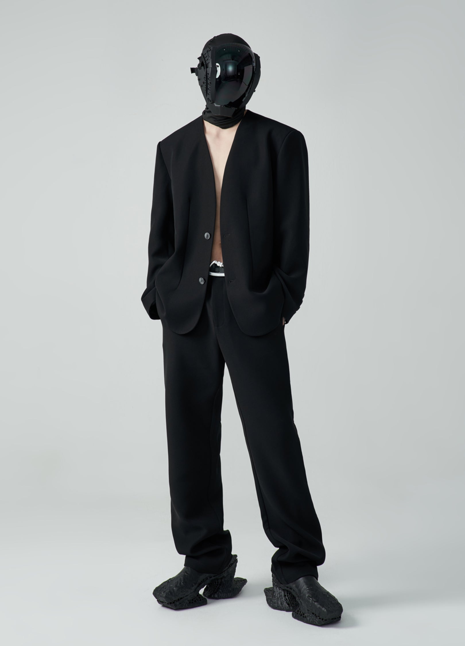 Pantaloni pesanti con marchio 22FW