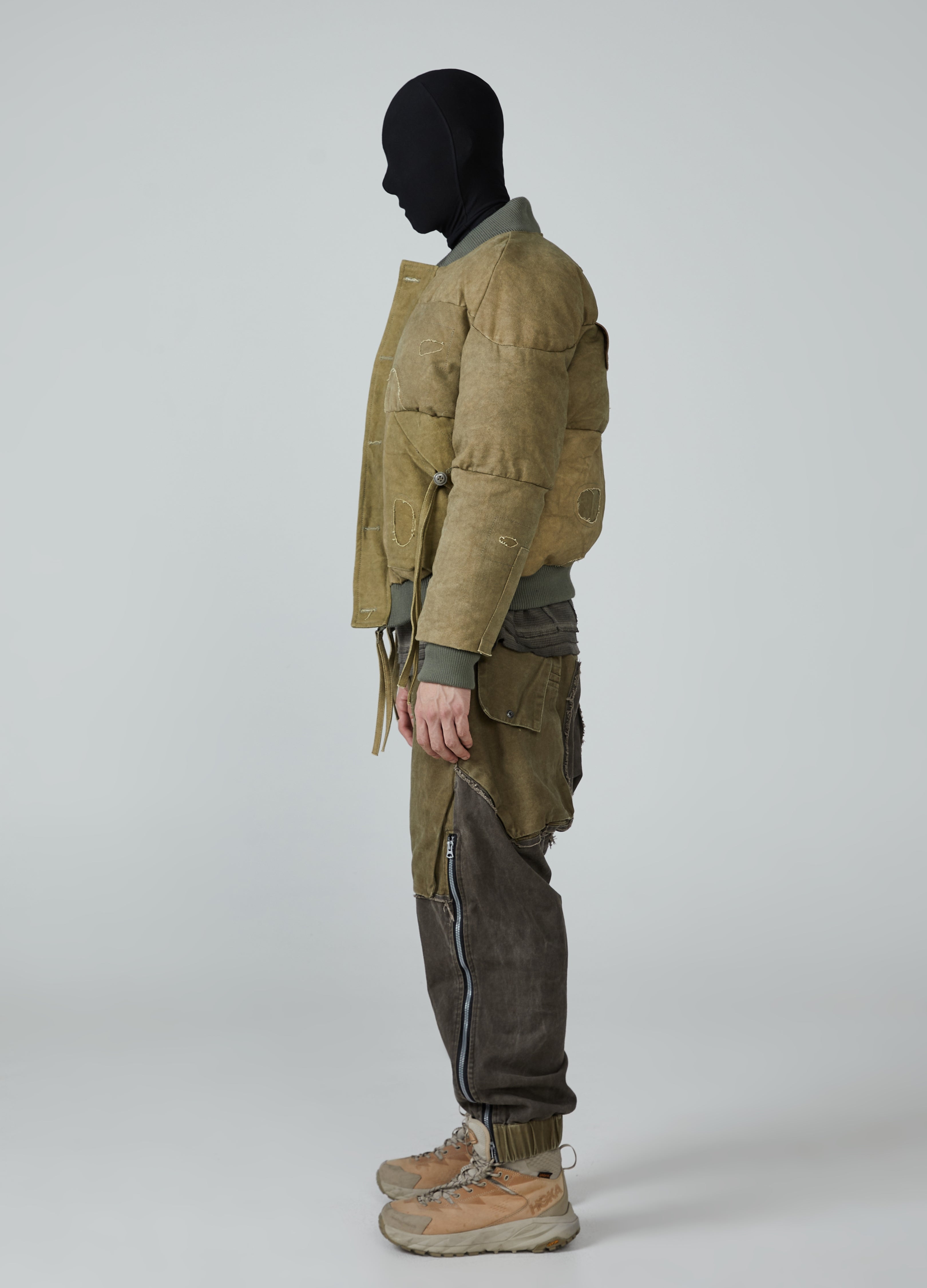 Giacca imbottita Wasteland con nastri