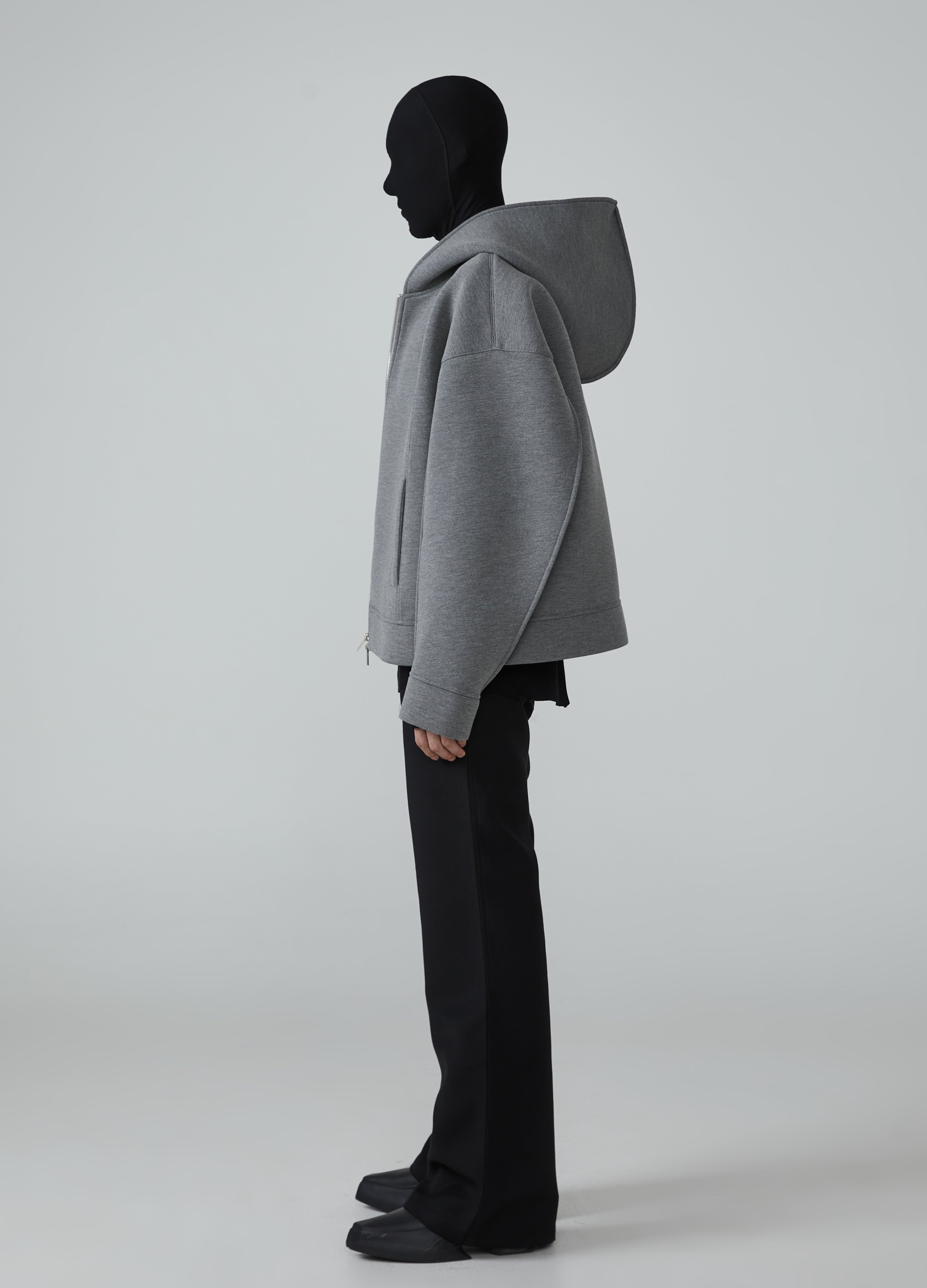 Felpa con cappuccio cardigan Nebula Drift 23FW