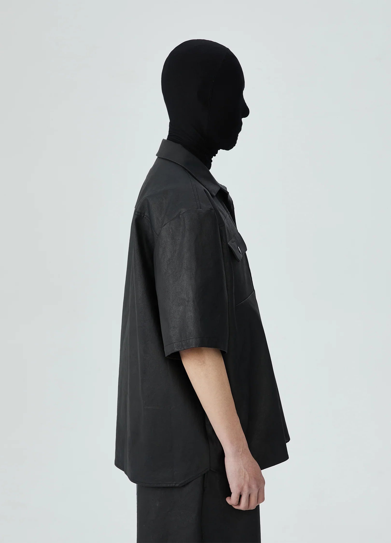 Camicia cerata da uomo 23SS