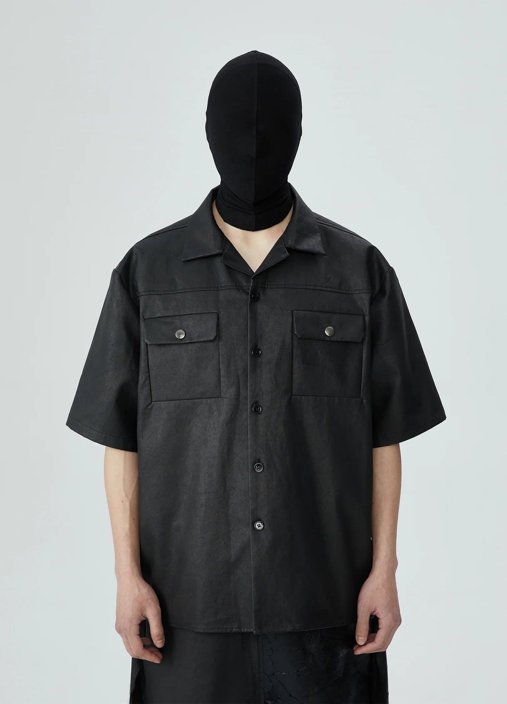 Camicia cerata da uomo 23SS