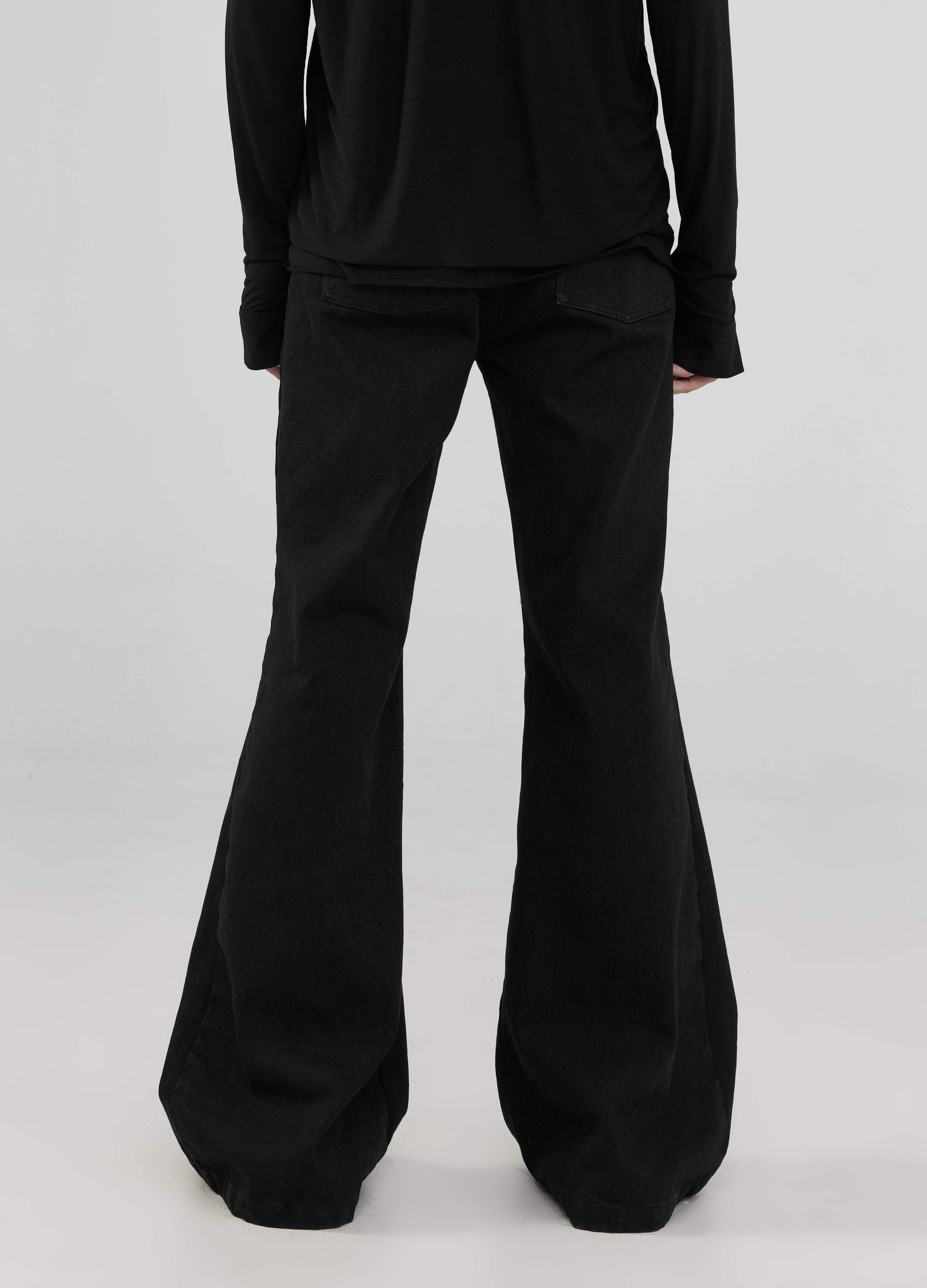 Pantaloni in denim minimalisti 24FW