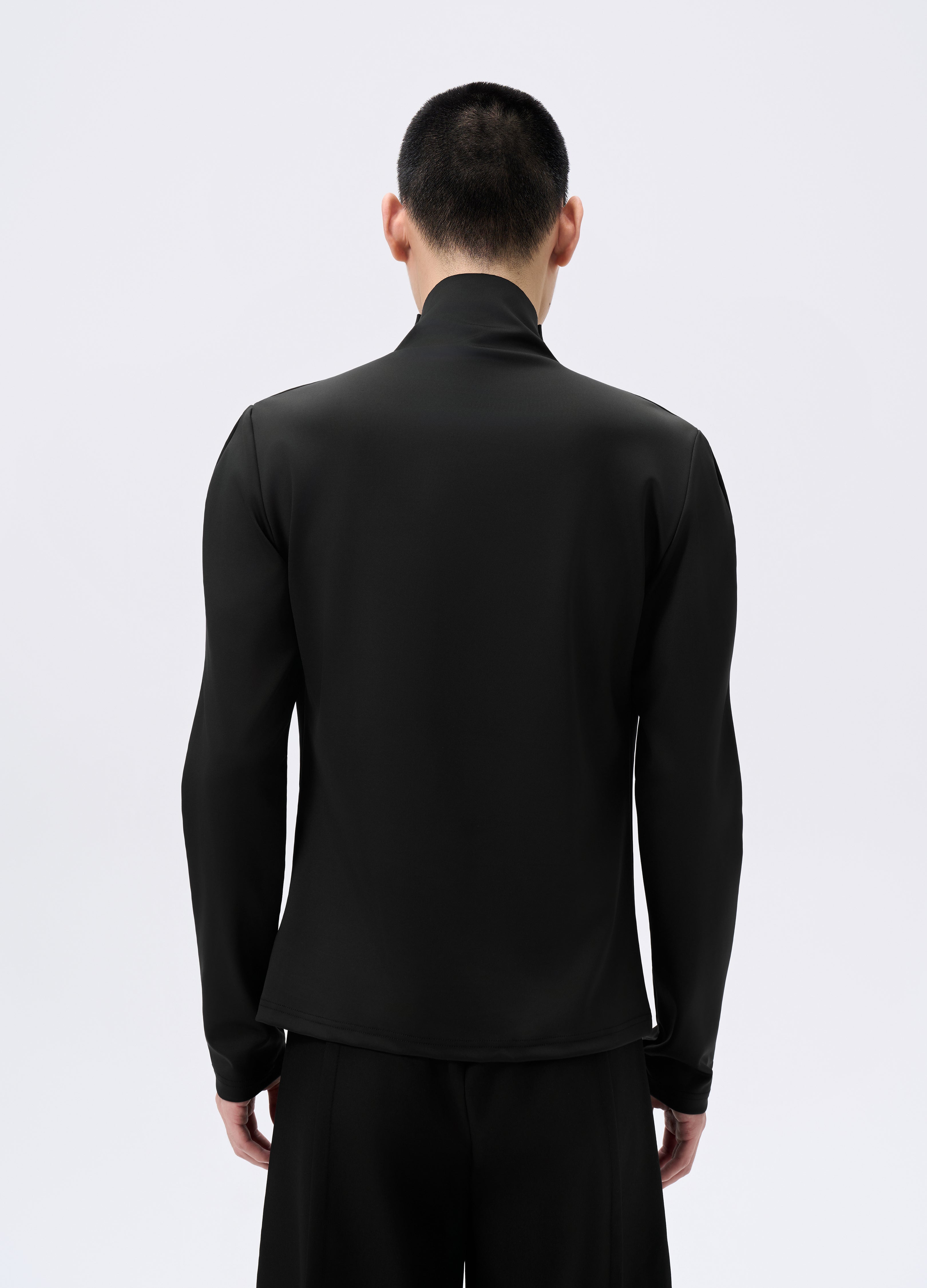 T-shirt aderente a collo alto 25FW