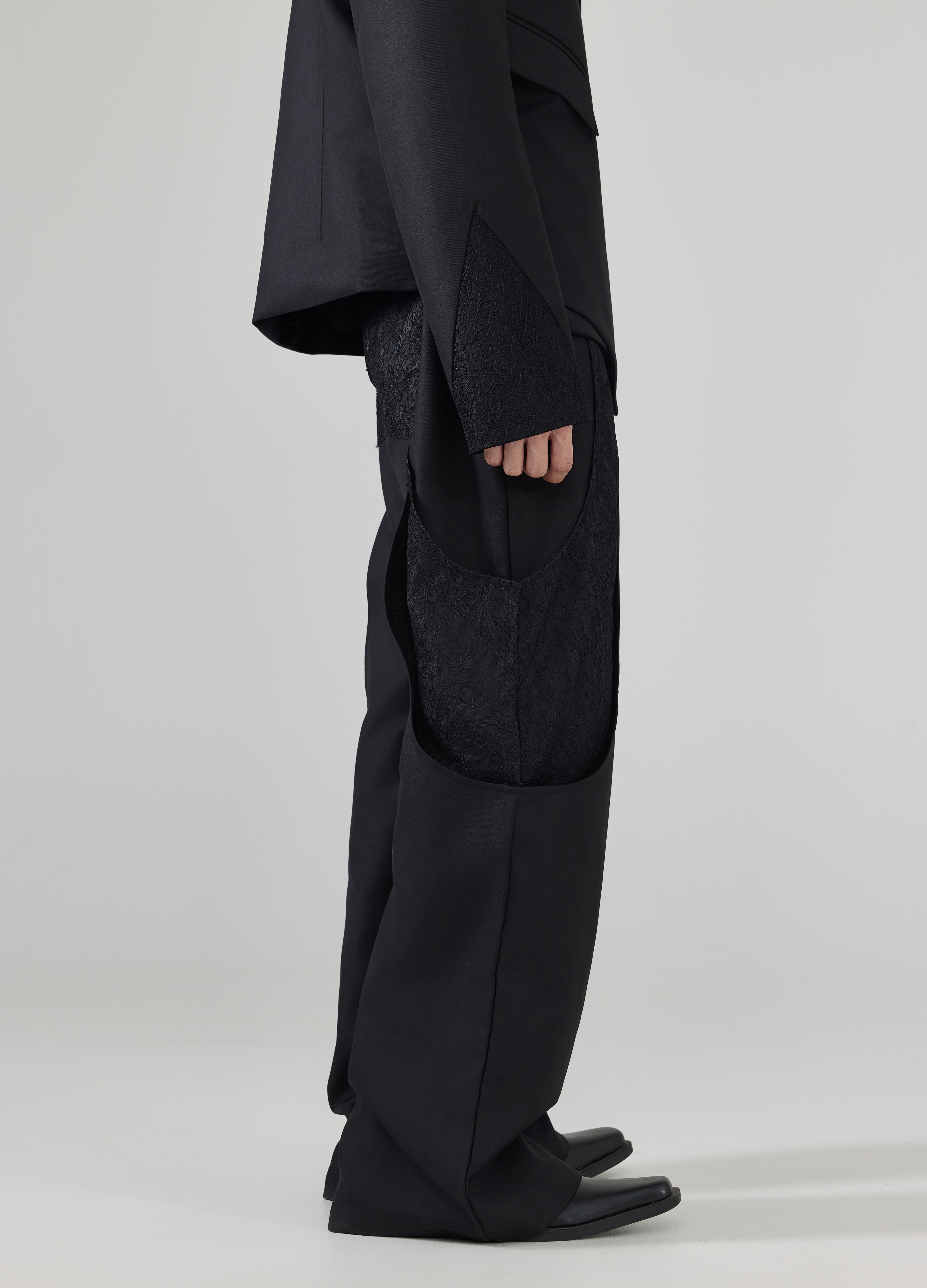 Pantaloni svasati rifiniti 24FW