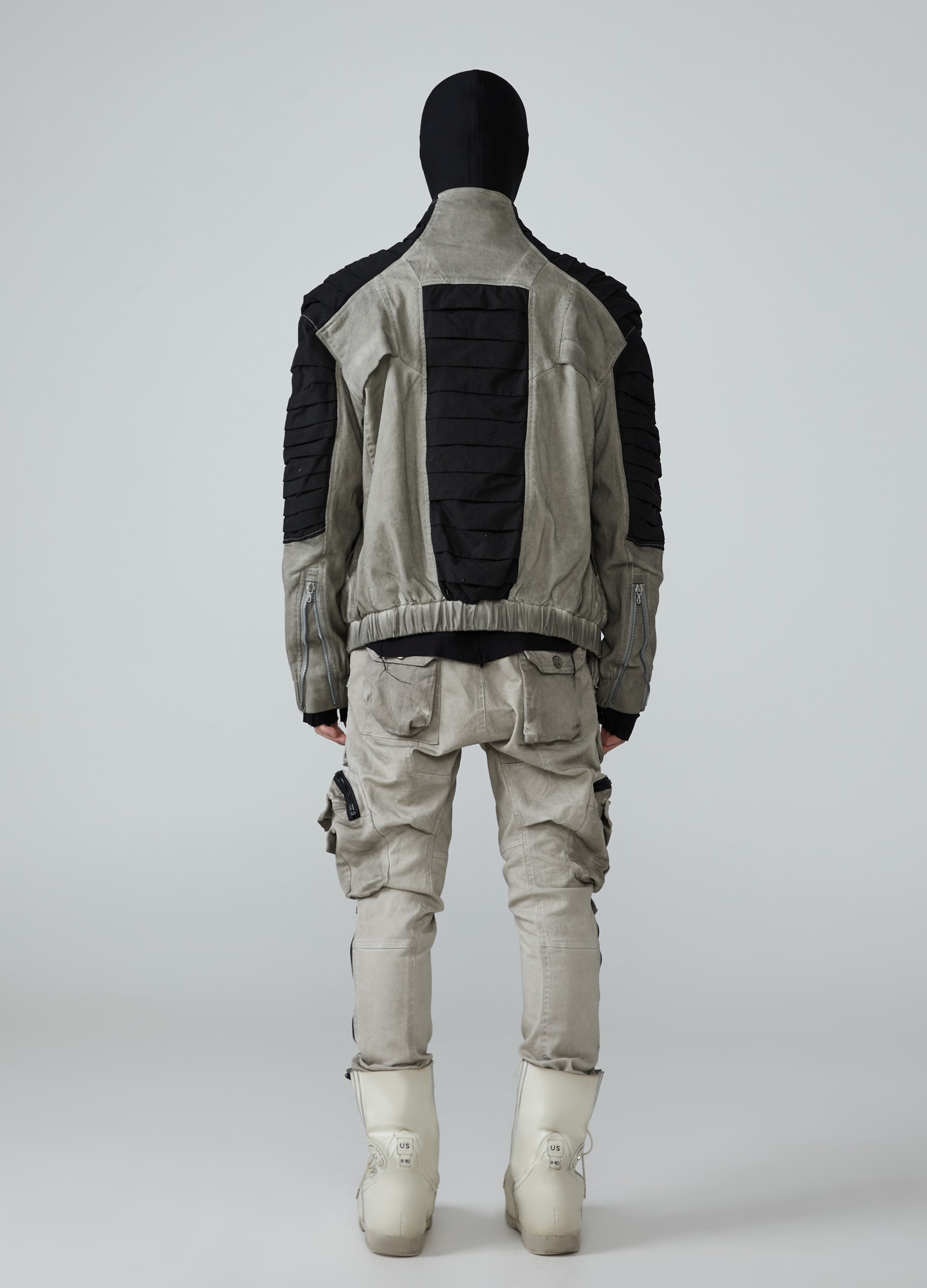 Giacca corta Wasteland Spliced Distressed