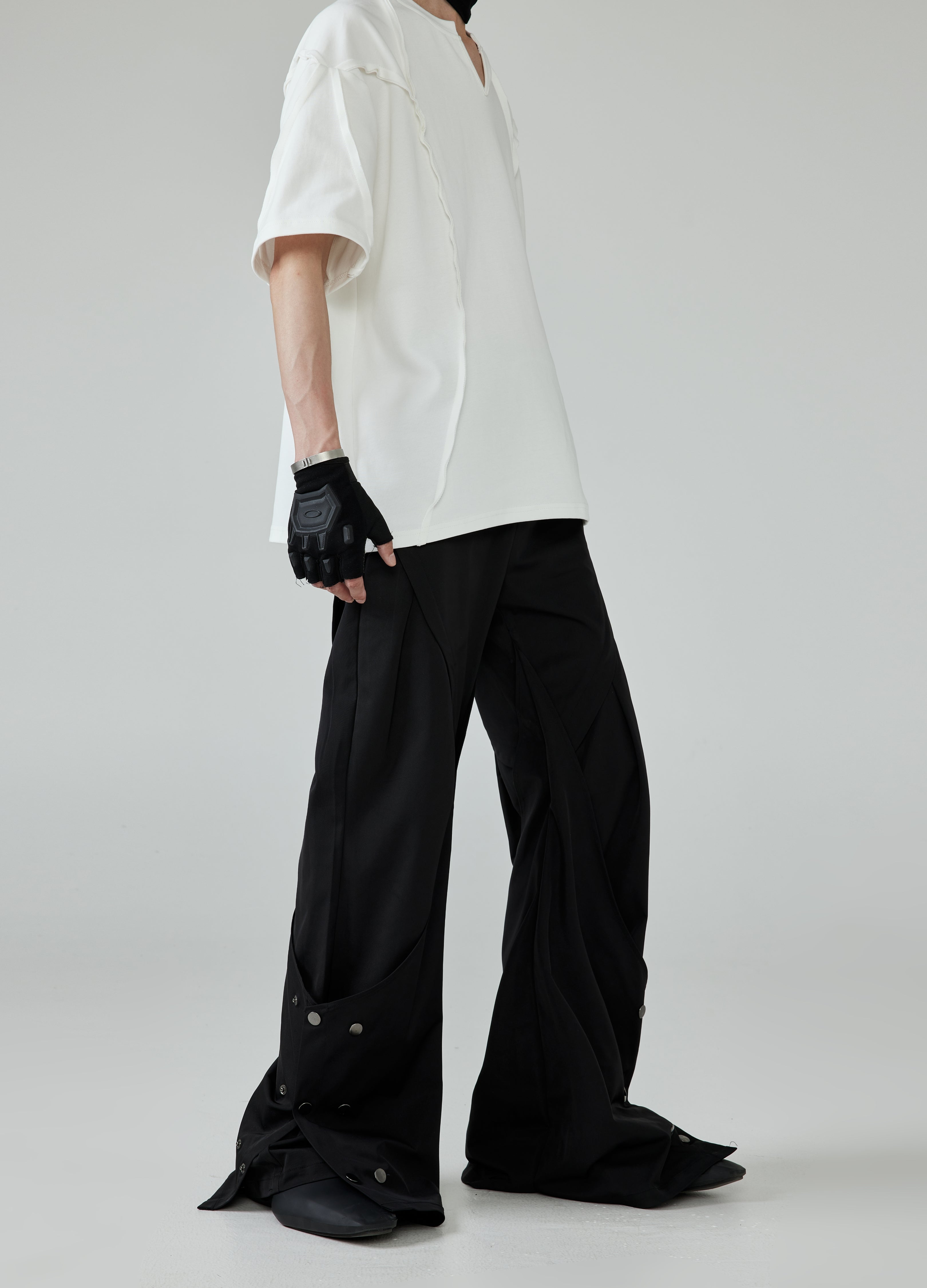 24SS Transformable Pleat Pants