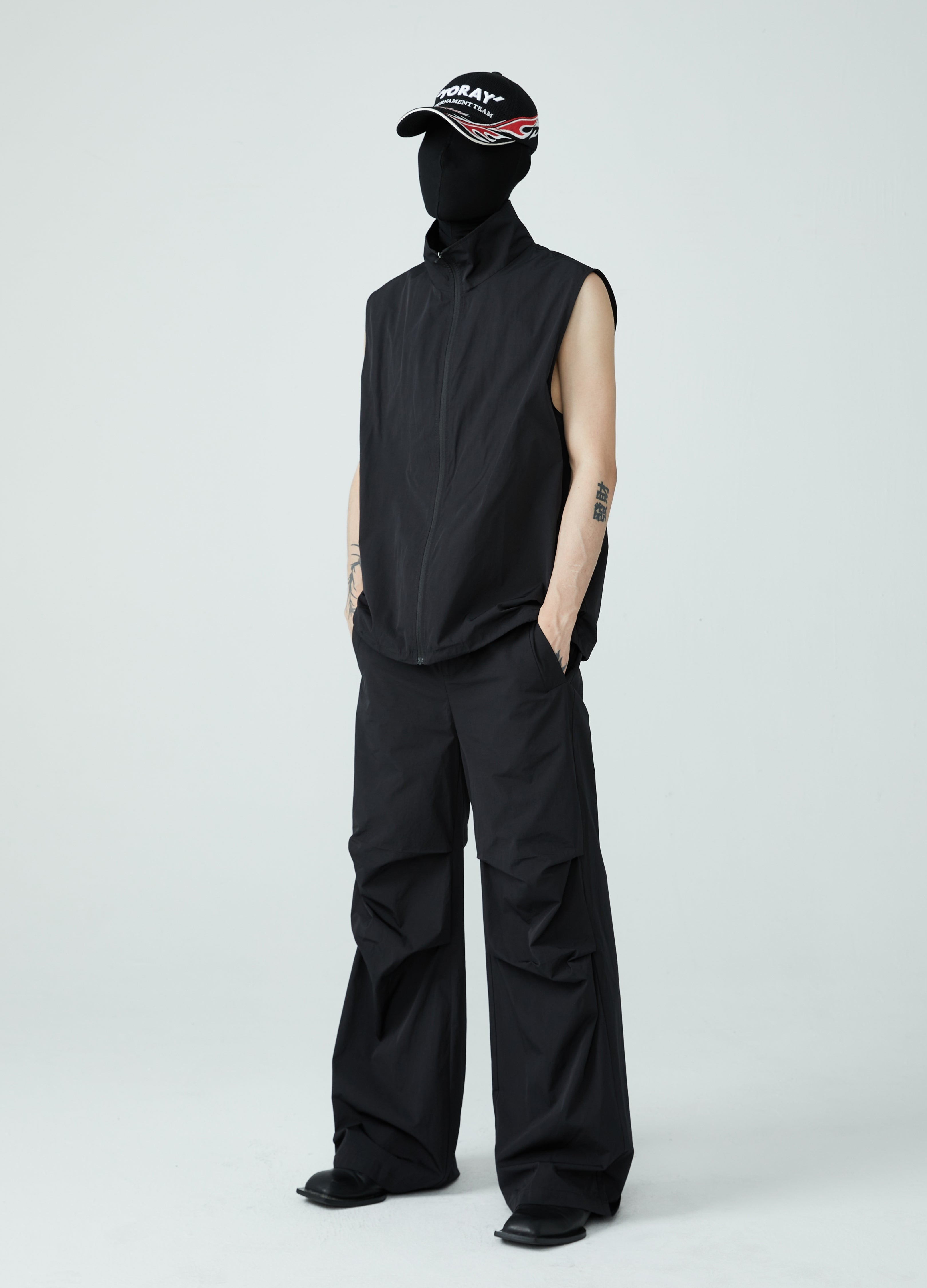 Gilet con collo alto Zephyr 23SS