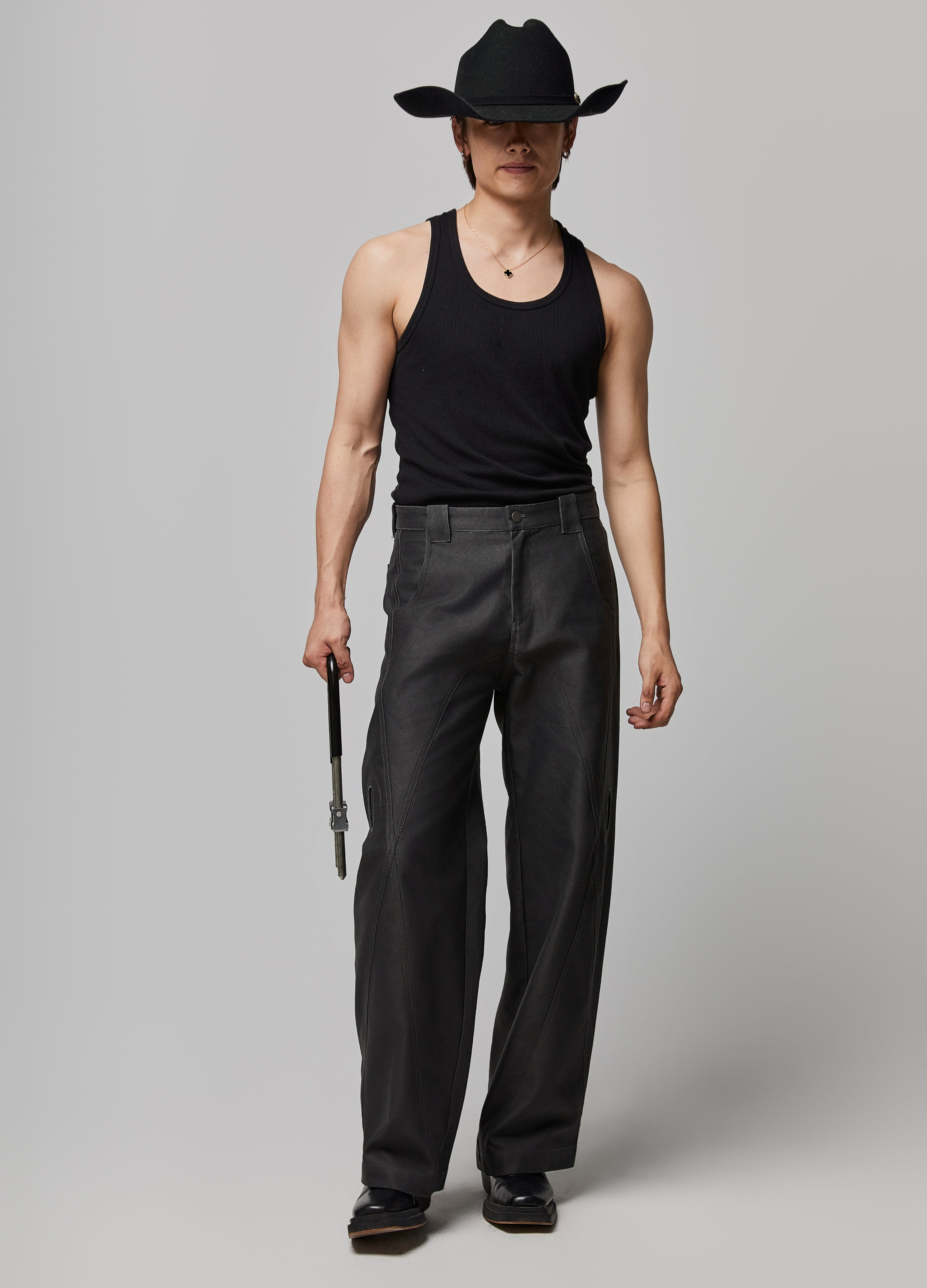 Pantaloni Batik "CAVE" 24SS