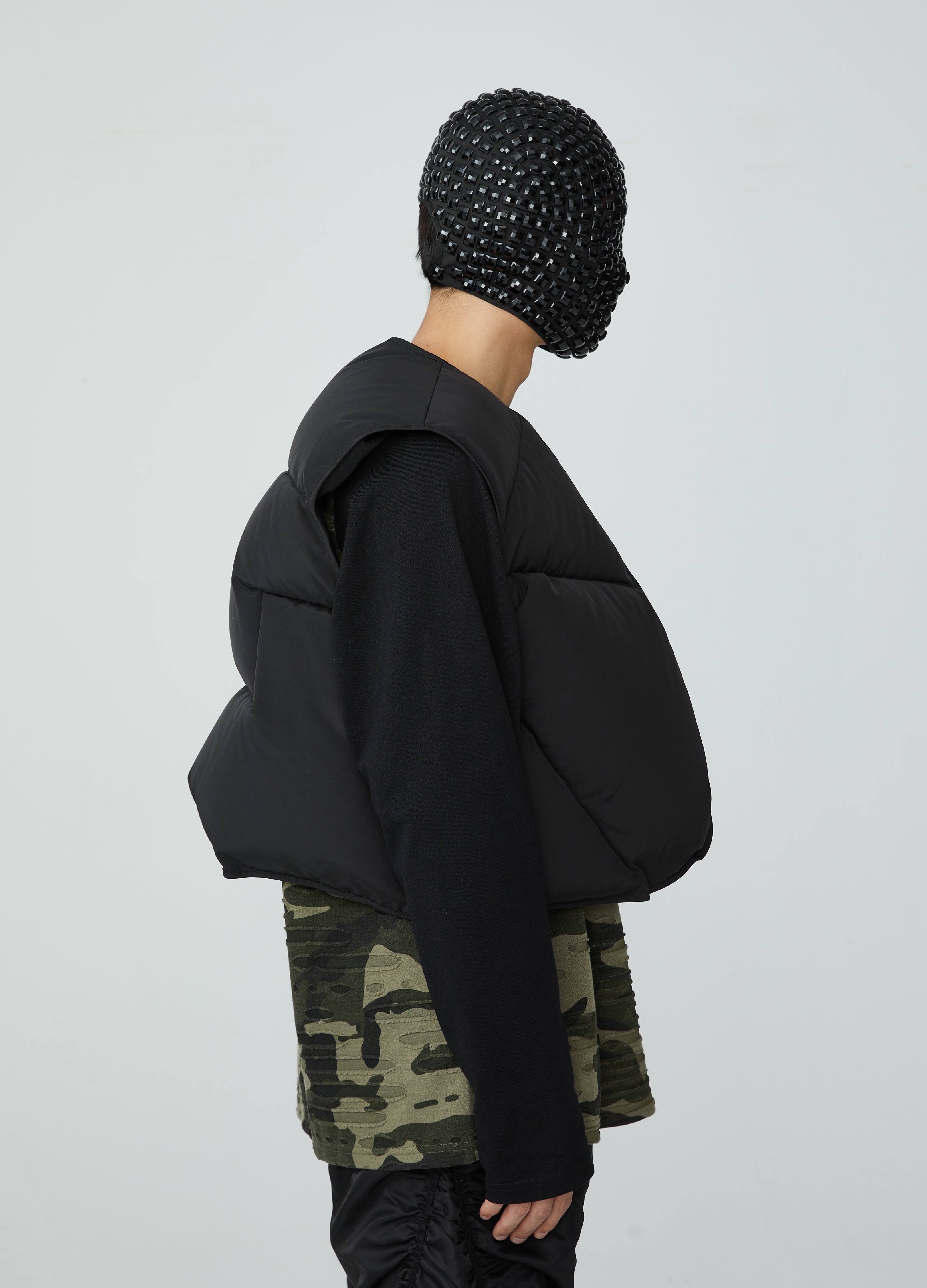 Gilet da viaggio in piumino 90% 23FW