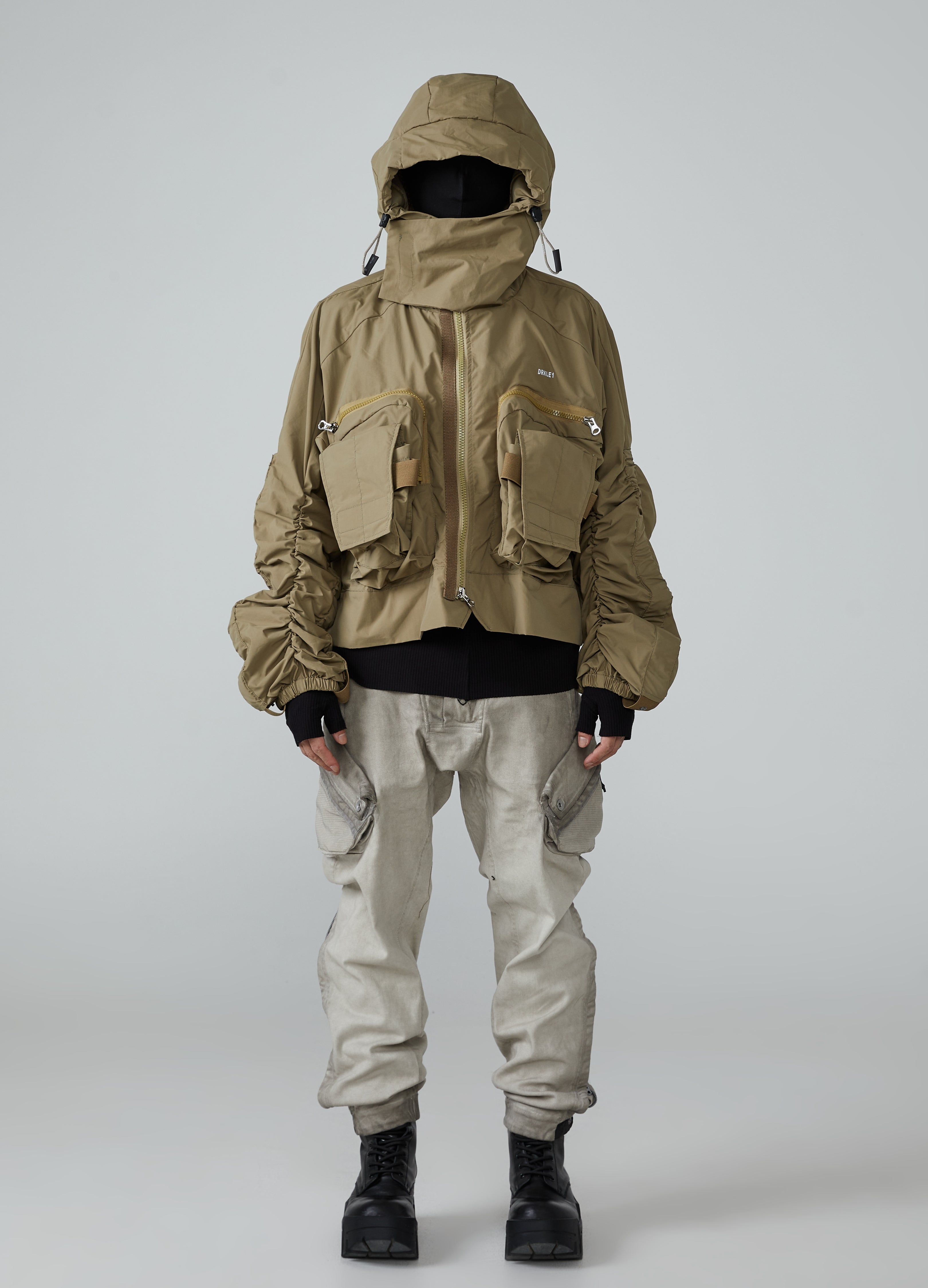 Wasteland Multi-Functional Hooded Windbreaker