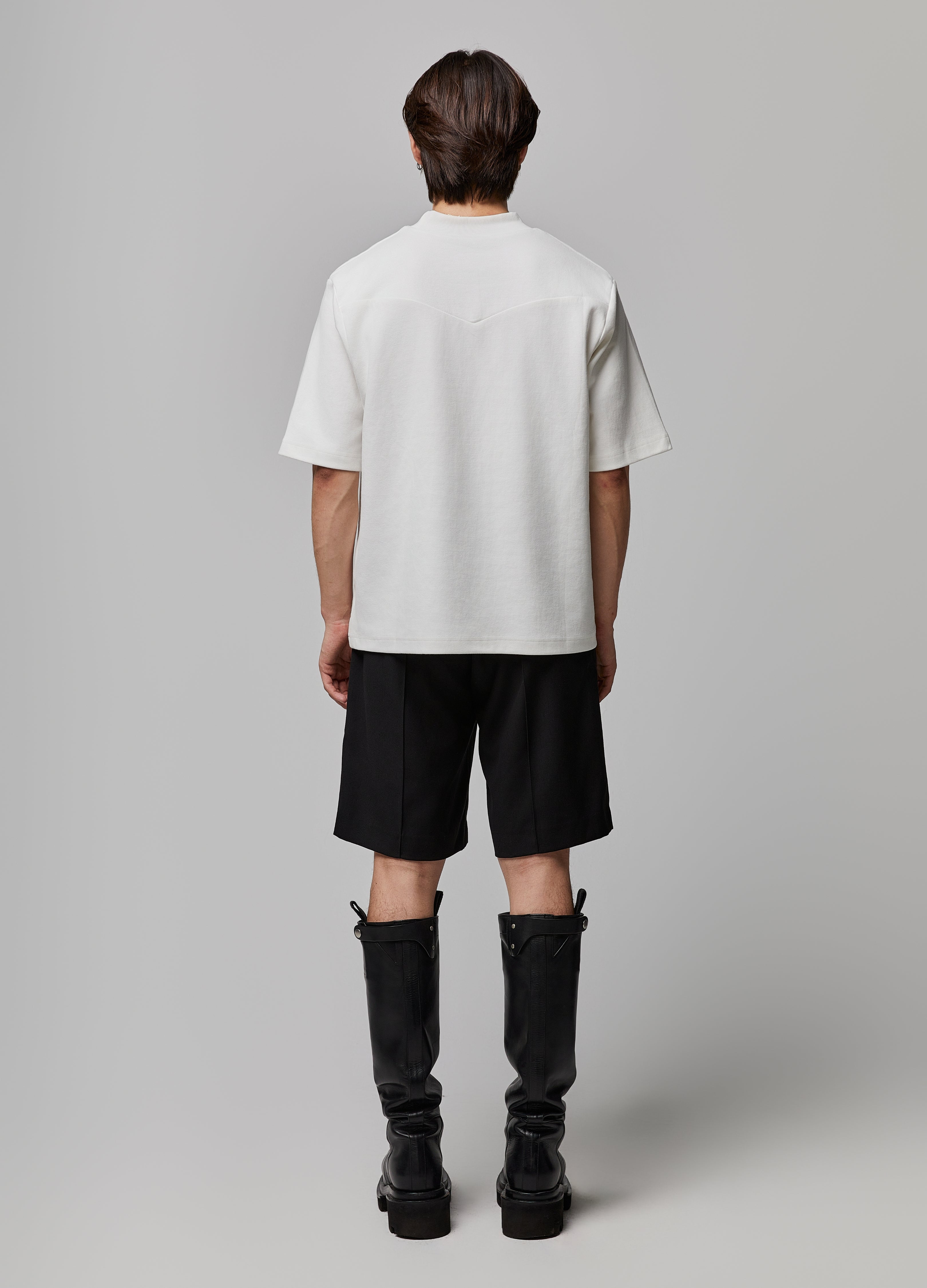 Pantaloncini da abito a trapezio 24SS