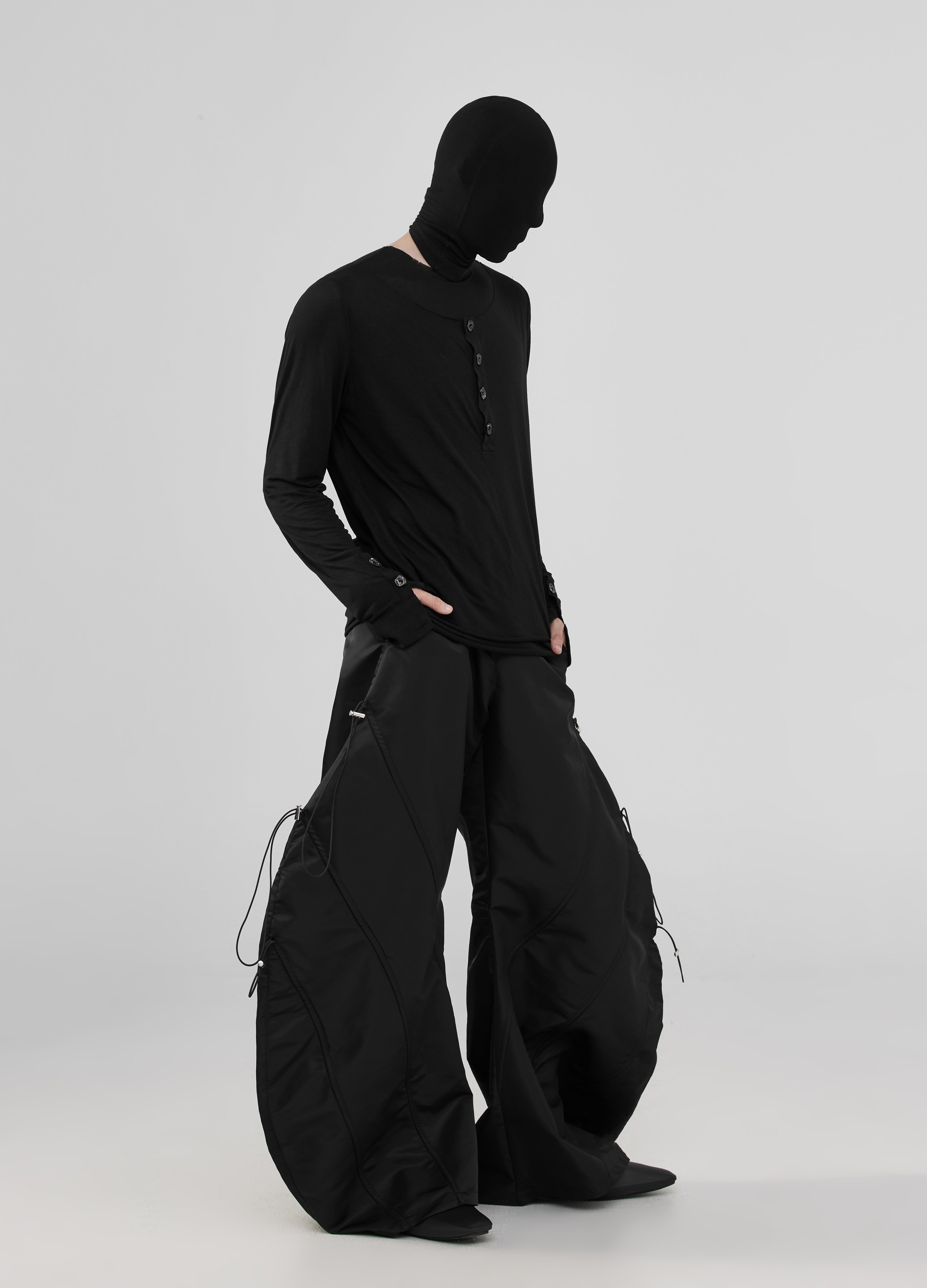 Maglia Henley a strati 24FW