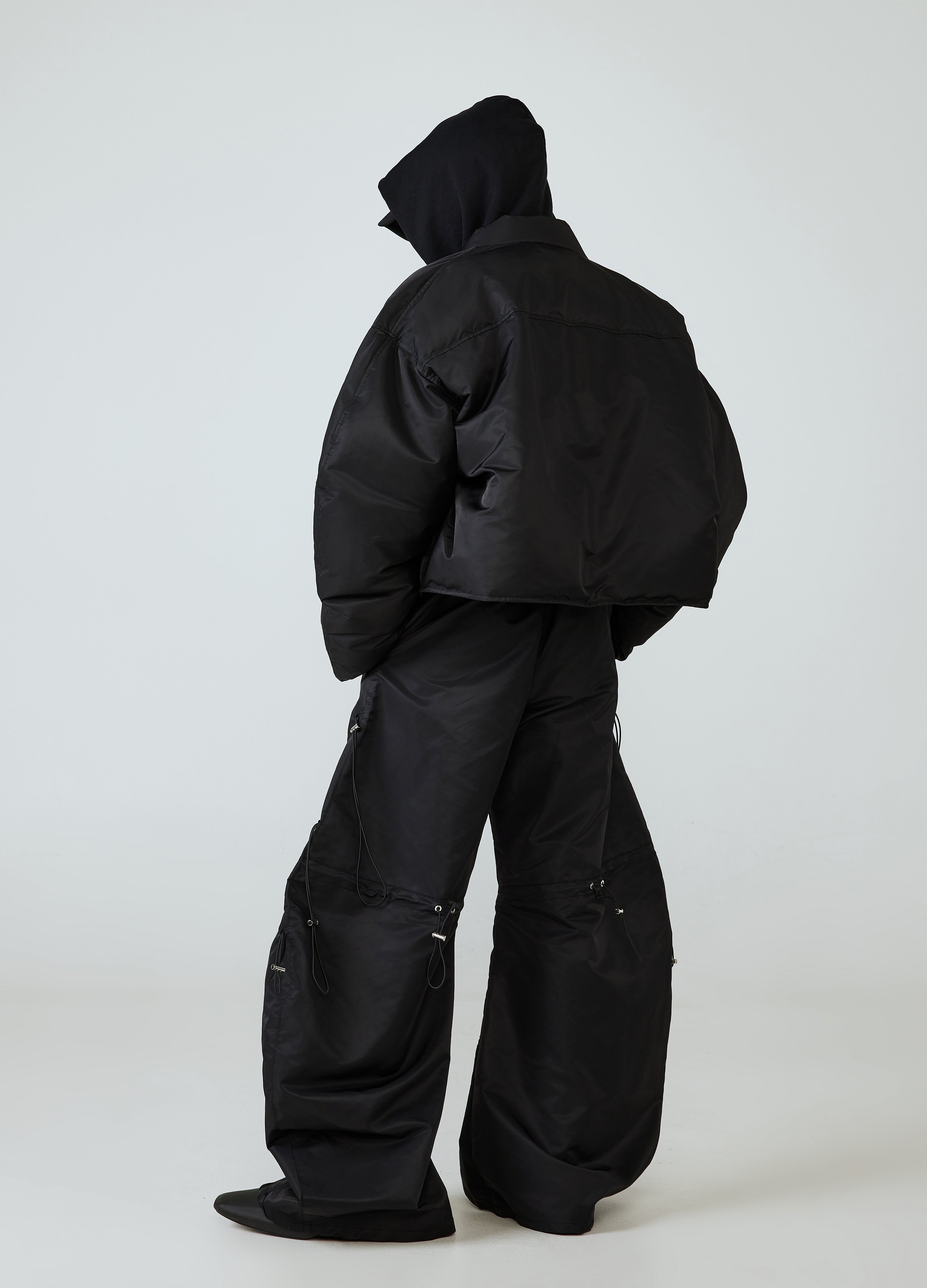 GIACCA IN PIUMINO NERO 24FW