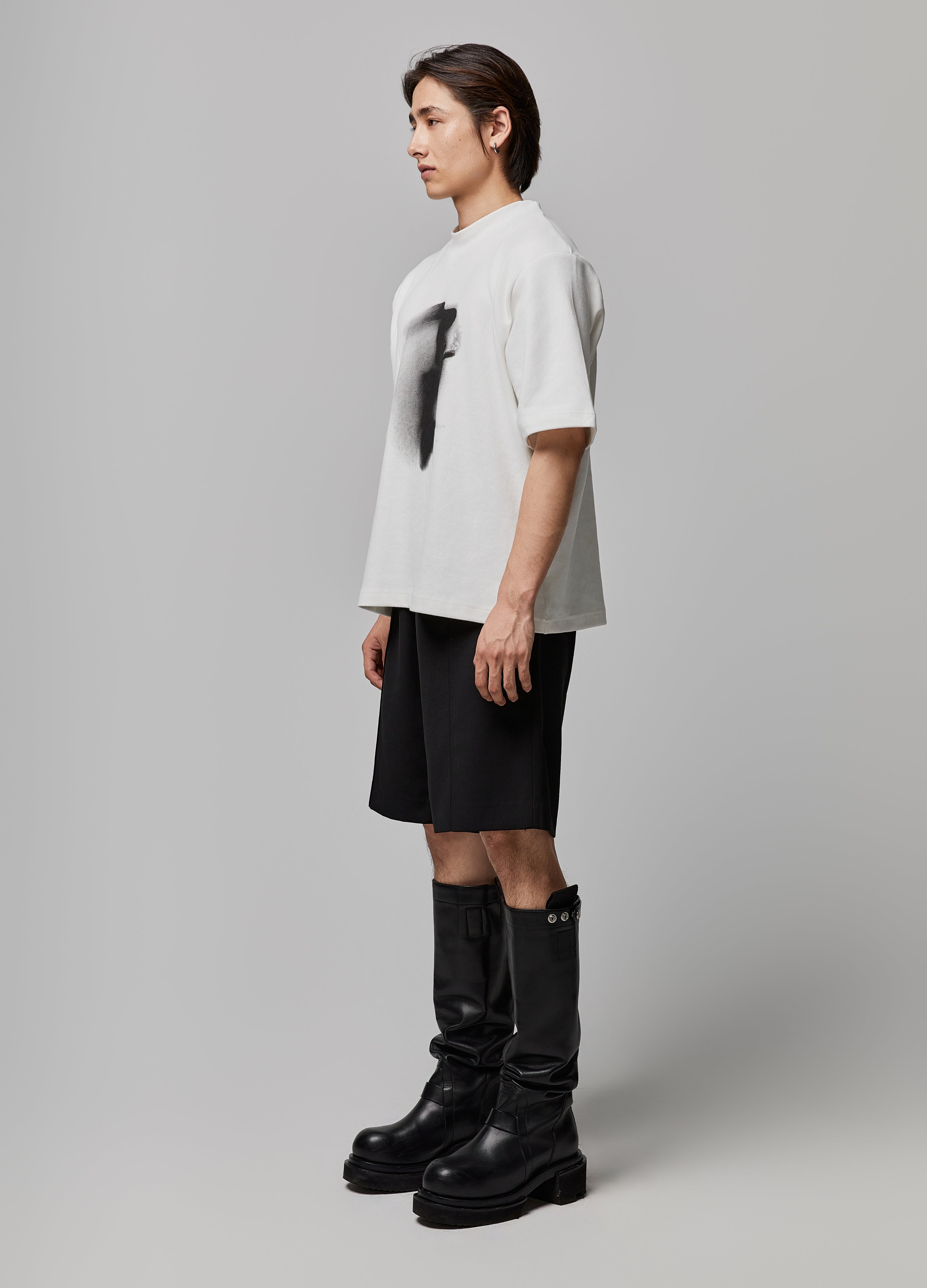 Pantaloncini da abito a trapezio 24SS