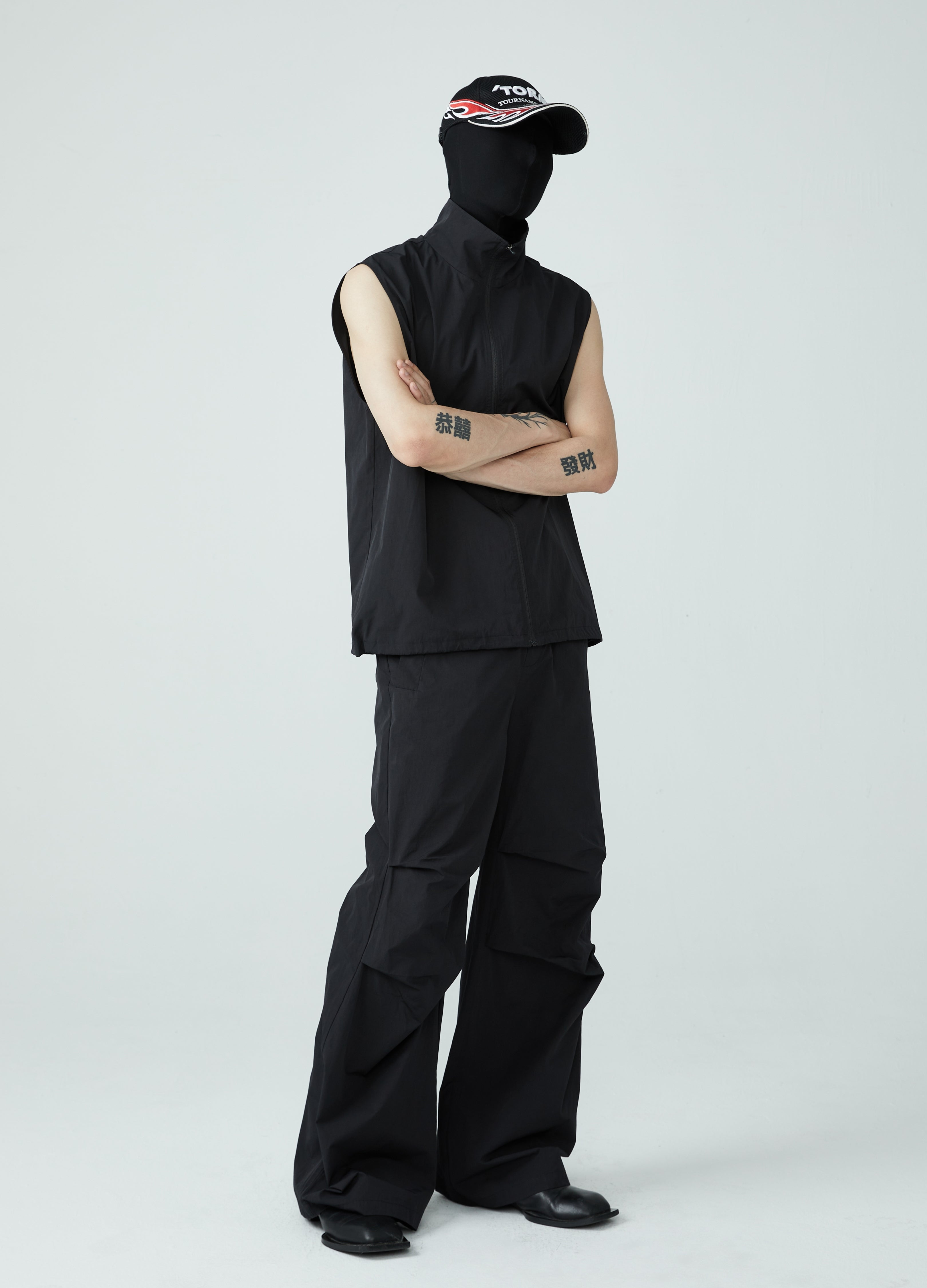 Gilet con collo alto Zephyr 23SS