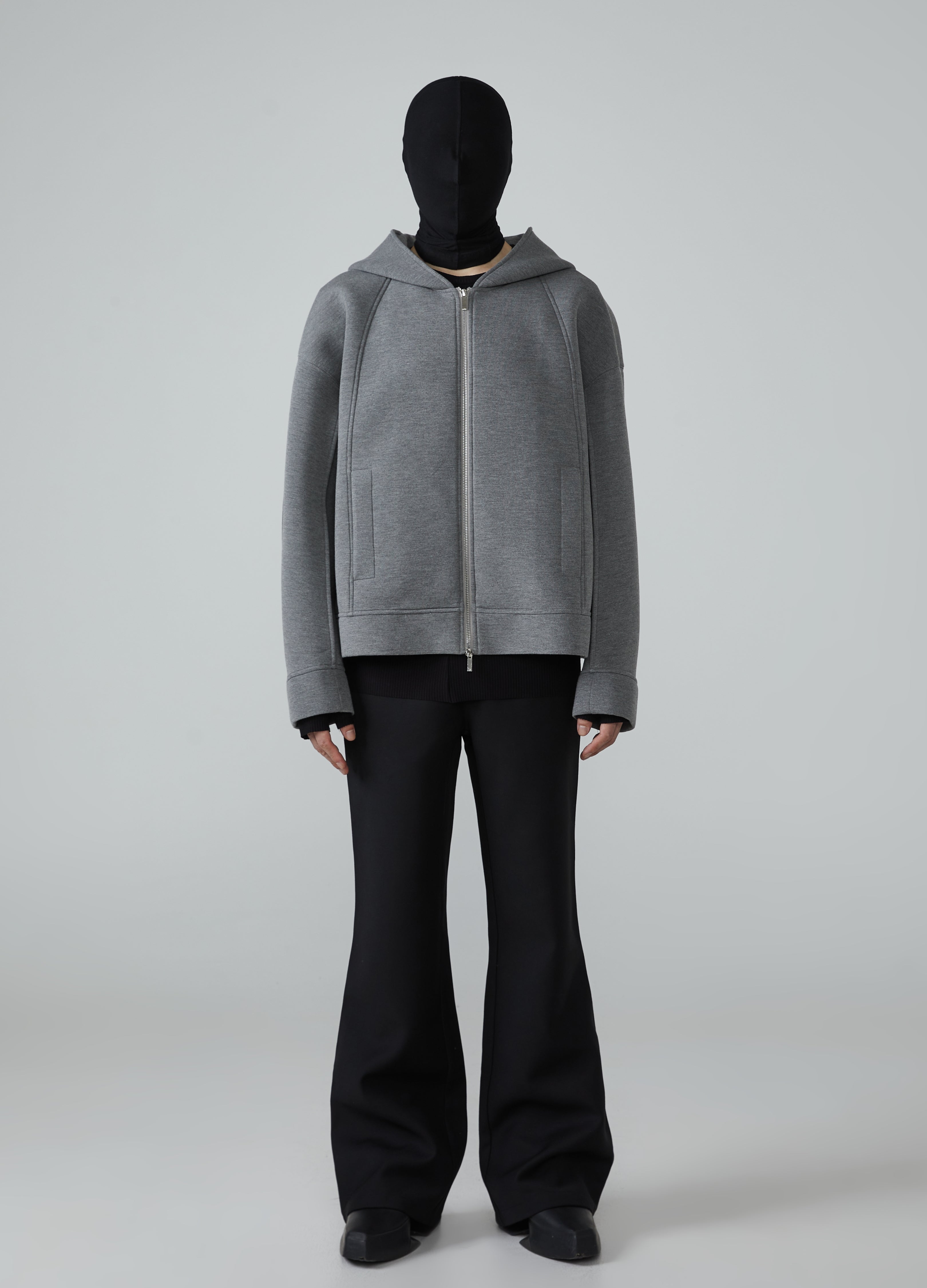 Felpa con cappuccio cardigan Nebula Drift 23FW