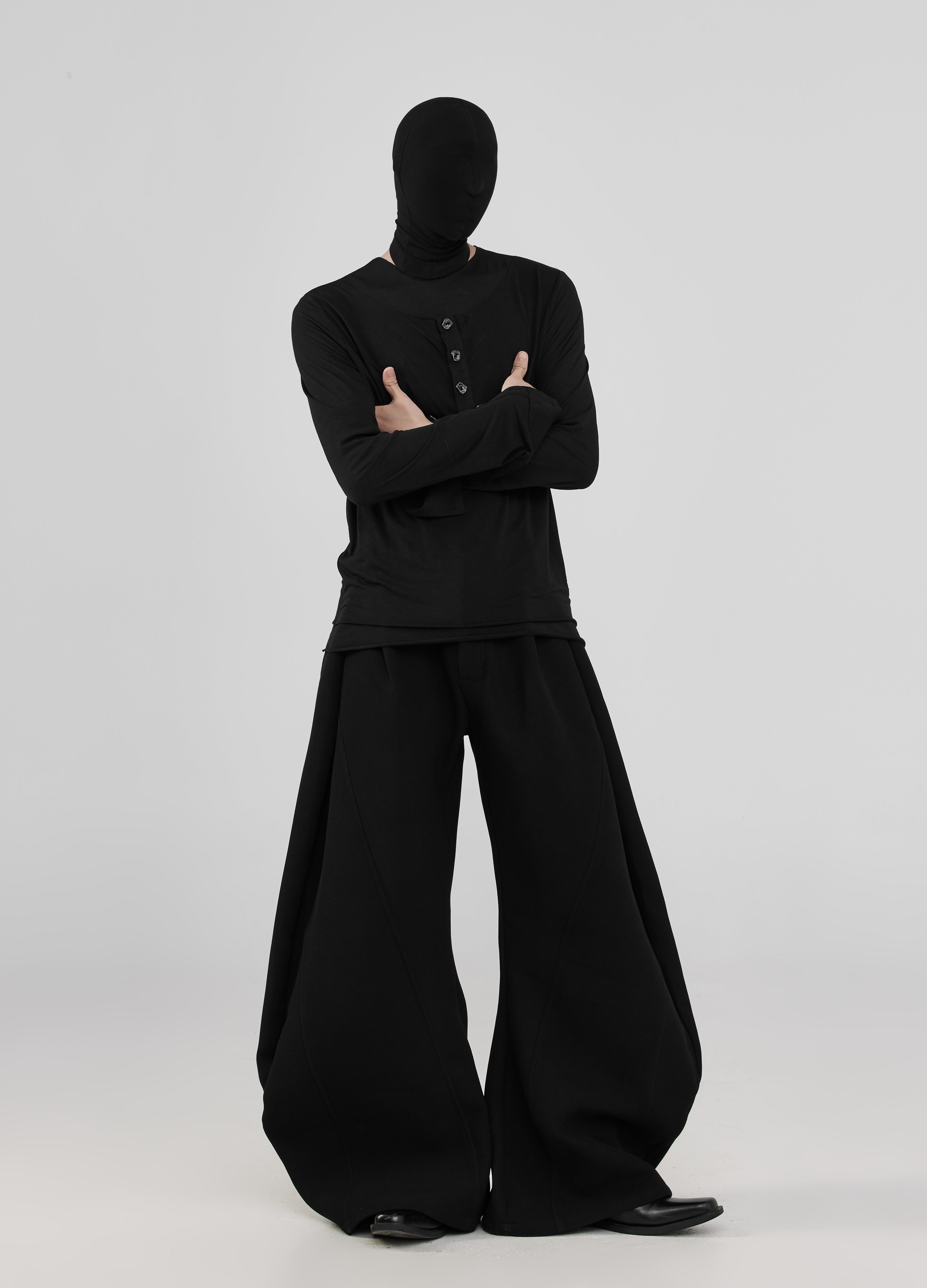 Maglia Henley a strati 24FW