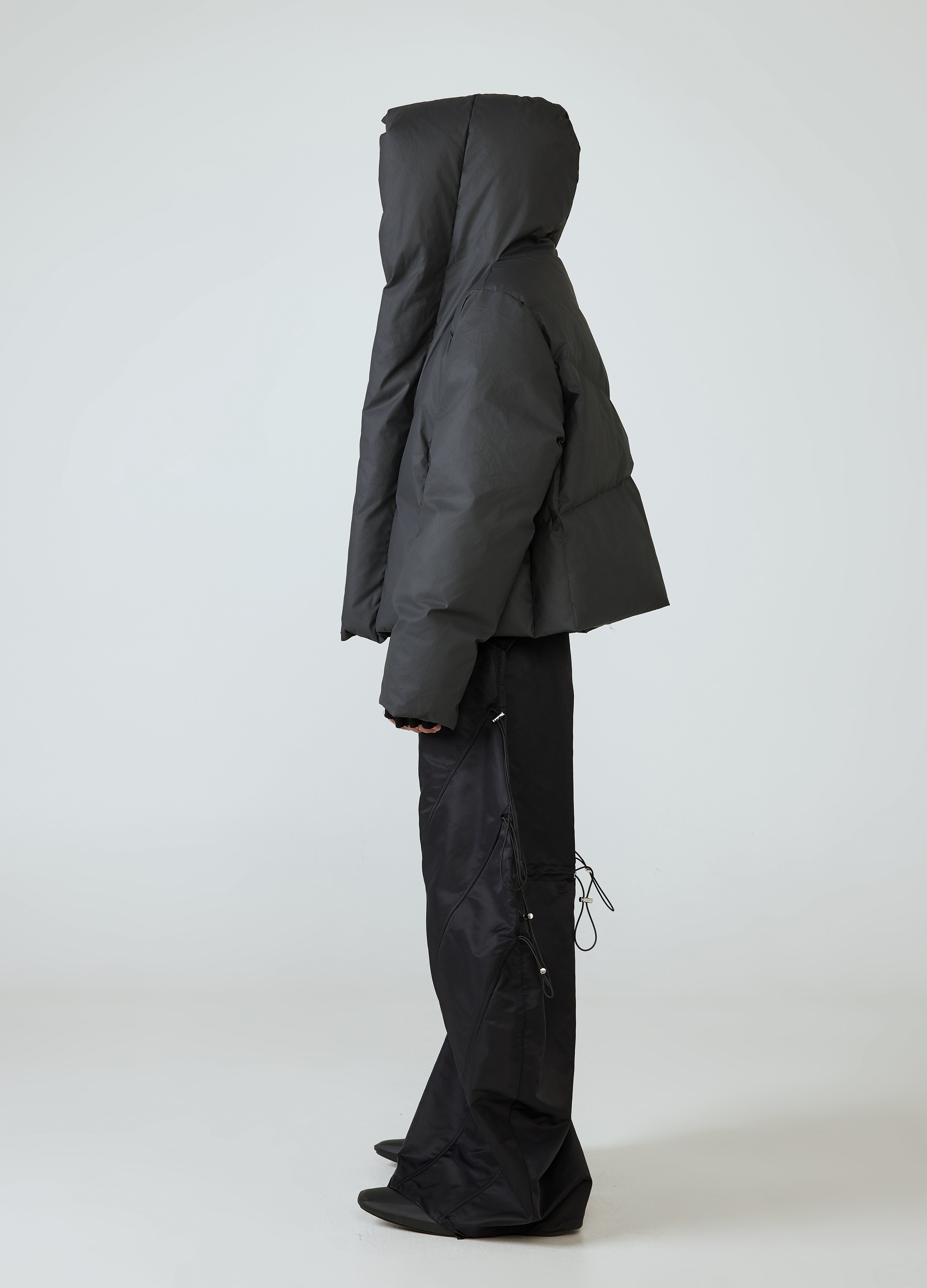 PIUMINO CON CAPPUCCIO SENZA BOTTONI 24FW