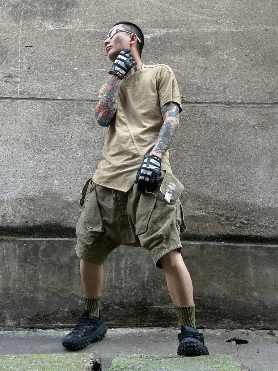 PANTALONCINI CARGO DRKLEI WASTELAND TECH