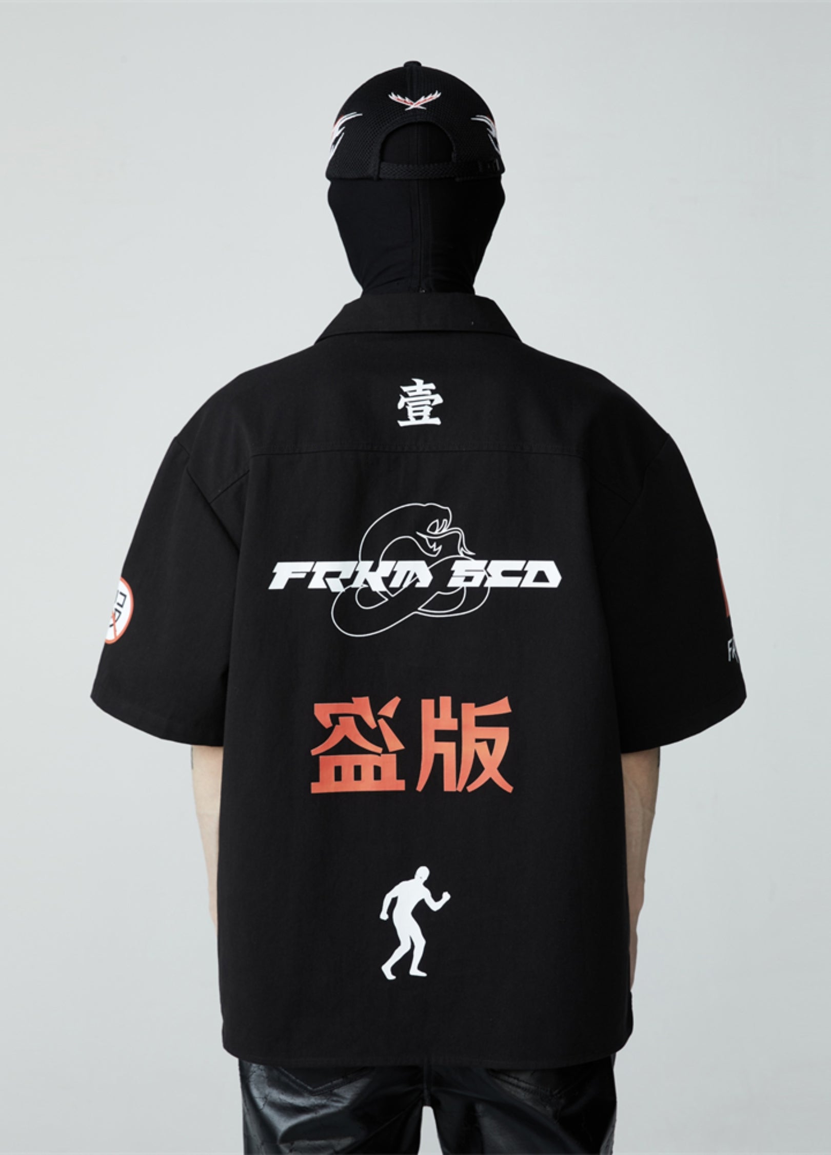 Maglietta in cotone calligrafico 23SS