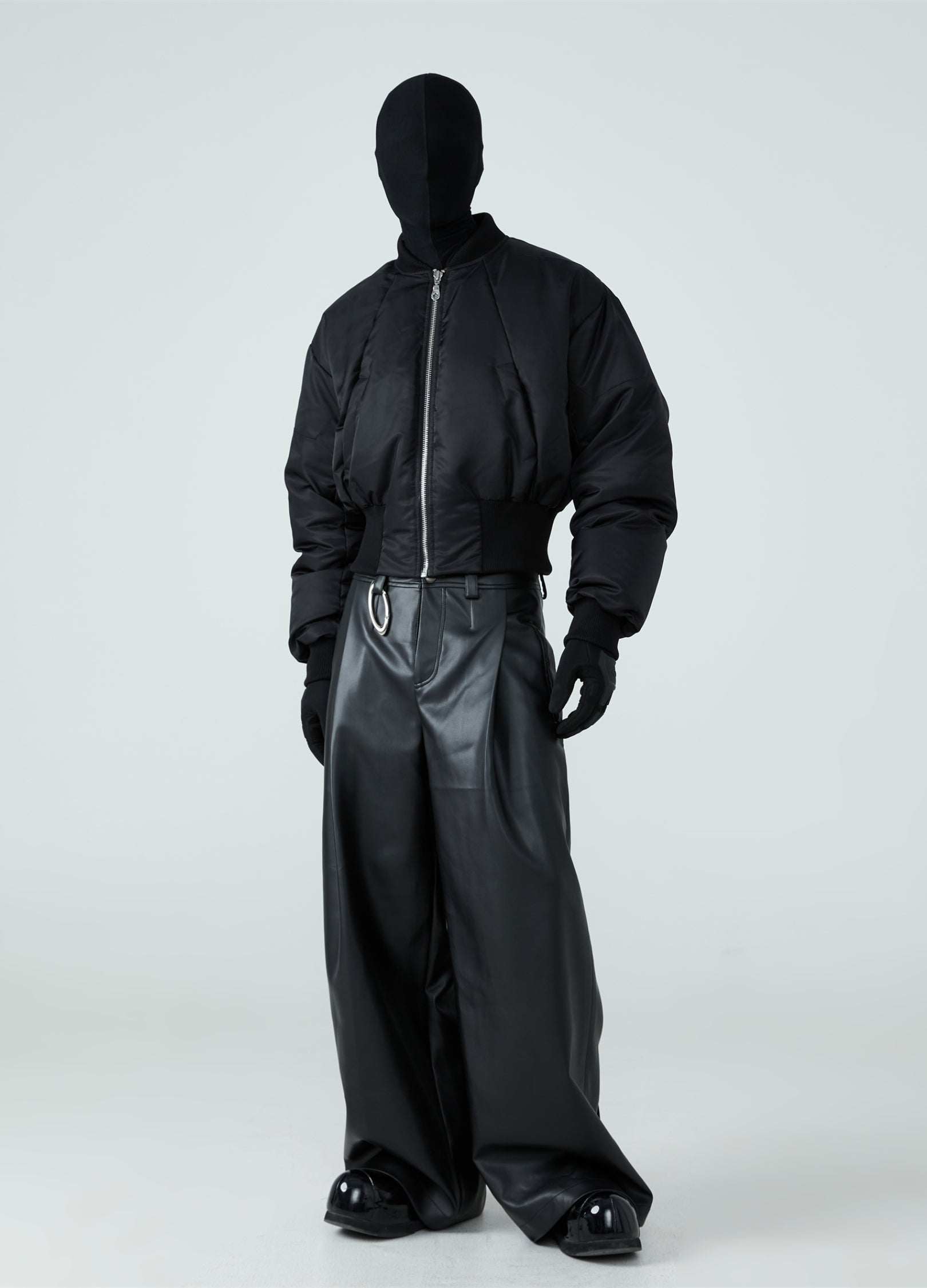 Giacca in piumino elegante con cintura 23FW