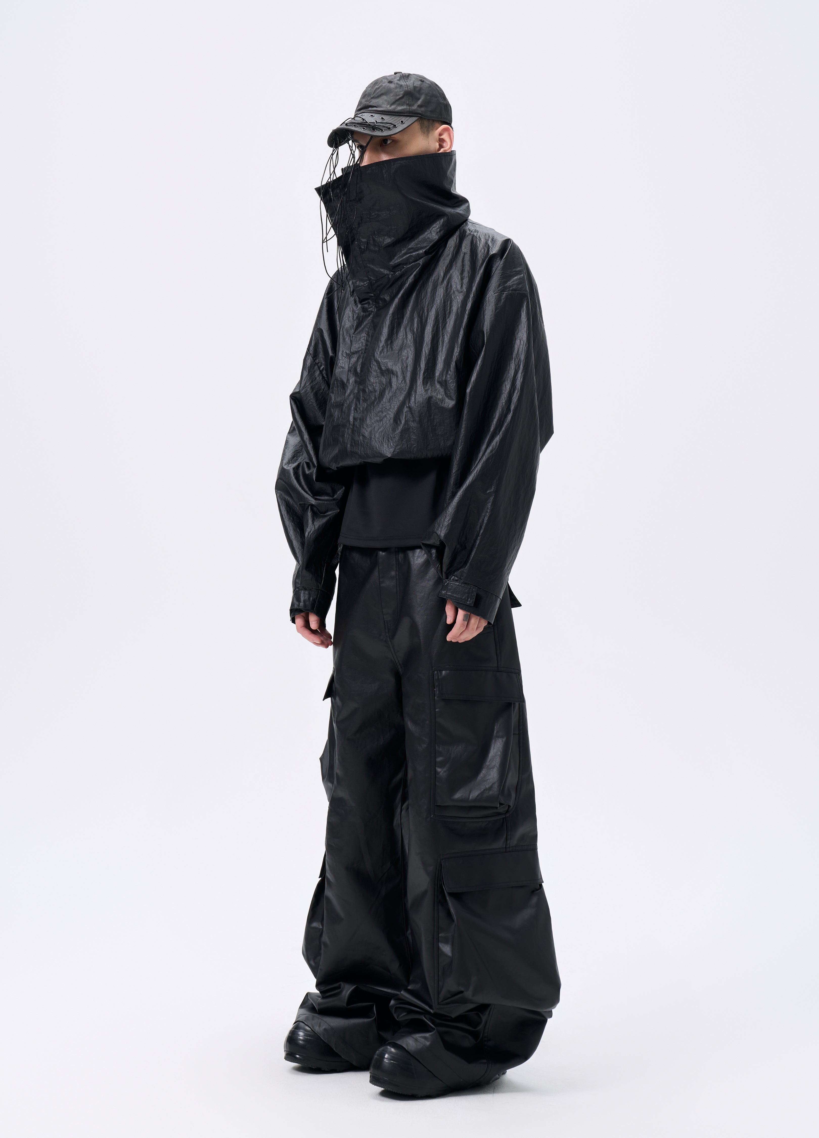 PANTALONI MULTI-CARGO RIVESTITI 25FW