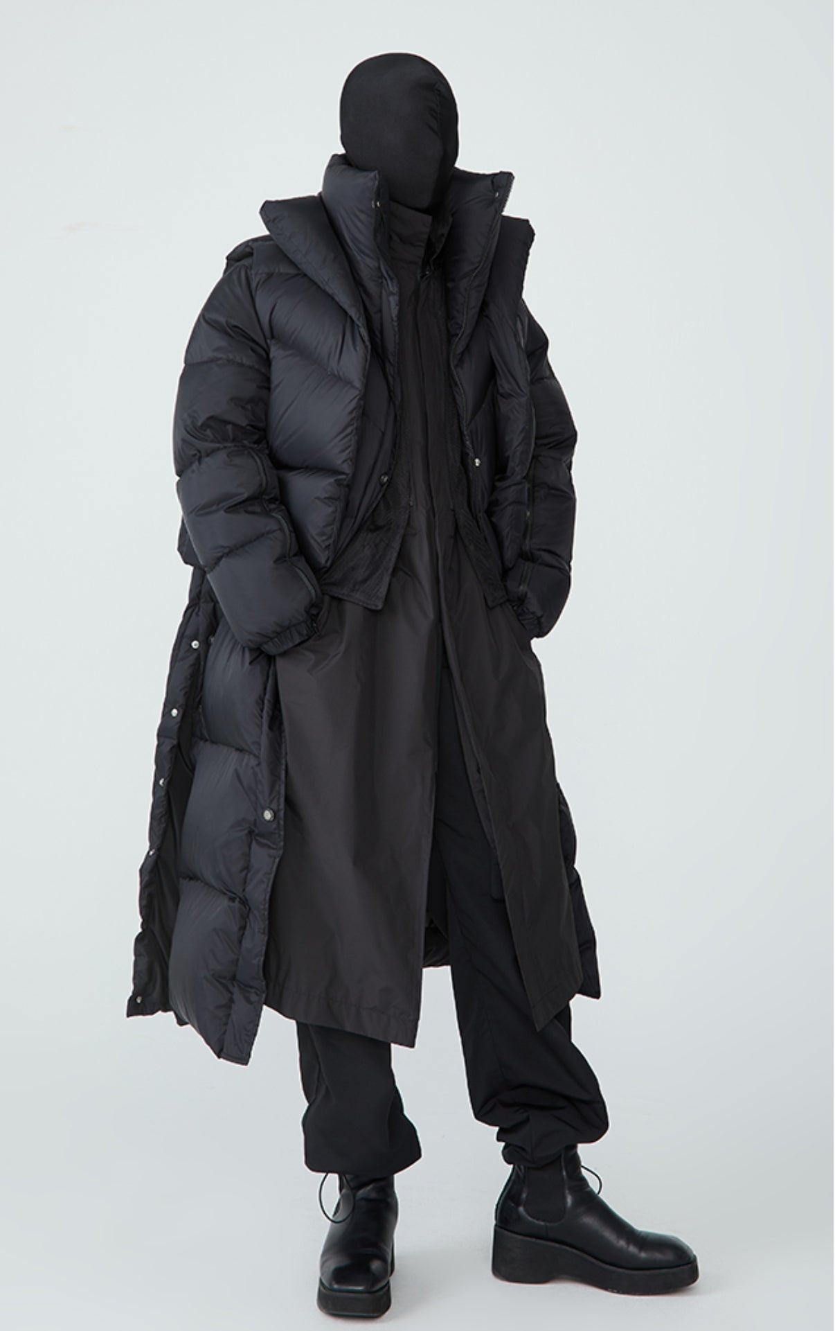 Parka e gilet Obsidian Overlord 21FW